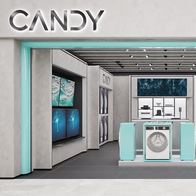 Candy Brand-Shop Conceptual Design