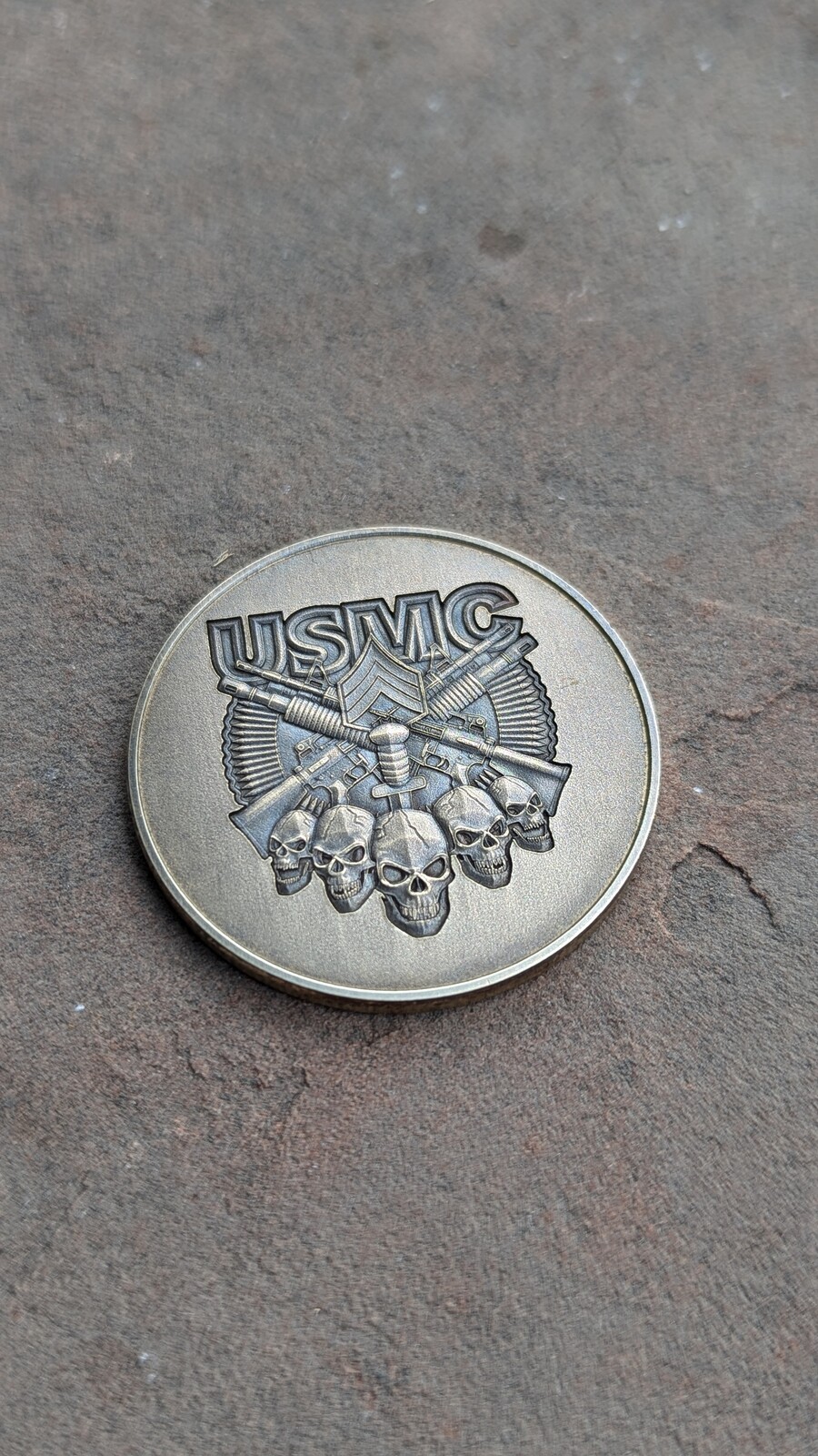 Marines Coin (Brass)