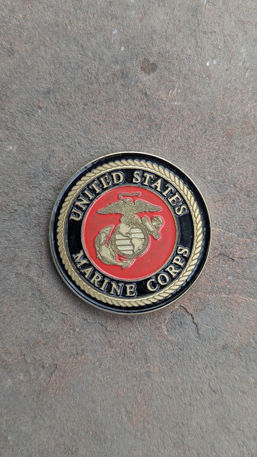 Marines Coin (Brass)