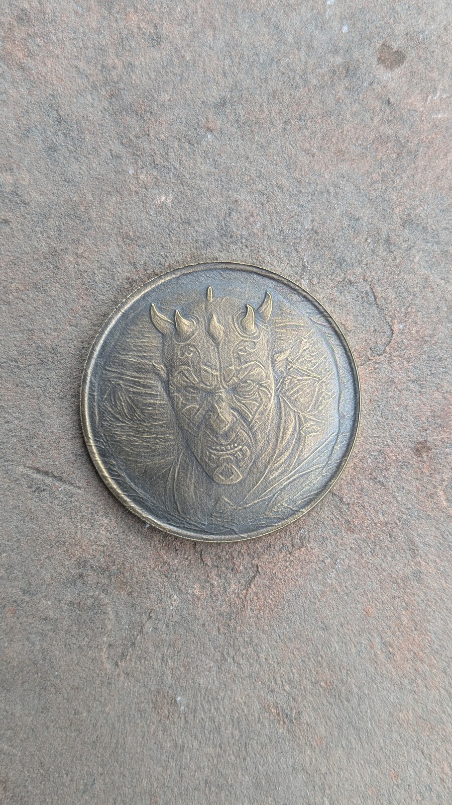 Darth Maul Coin (Brass)