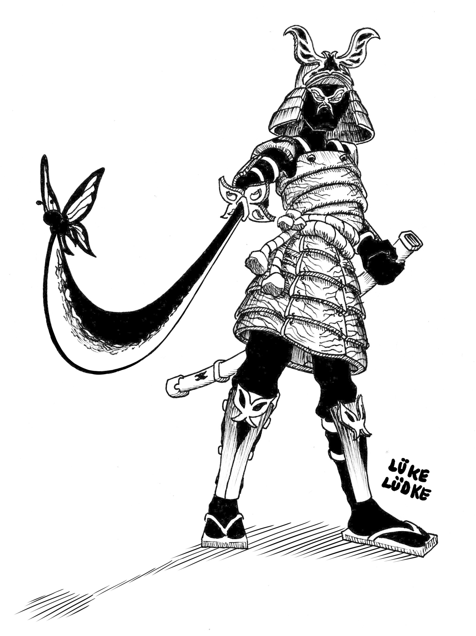 Butterfly samurai песня