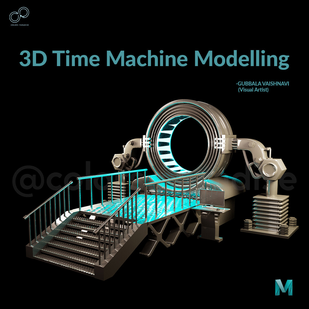 ArtStation - Time machine 3D Modelling
