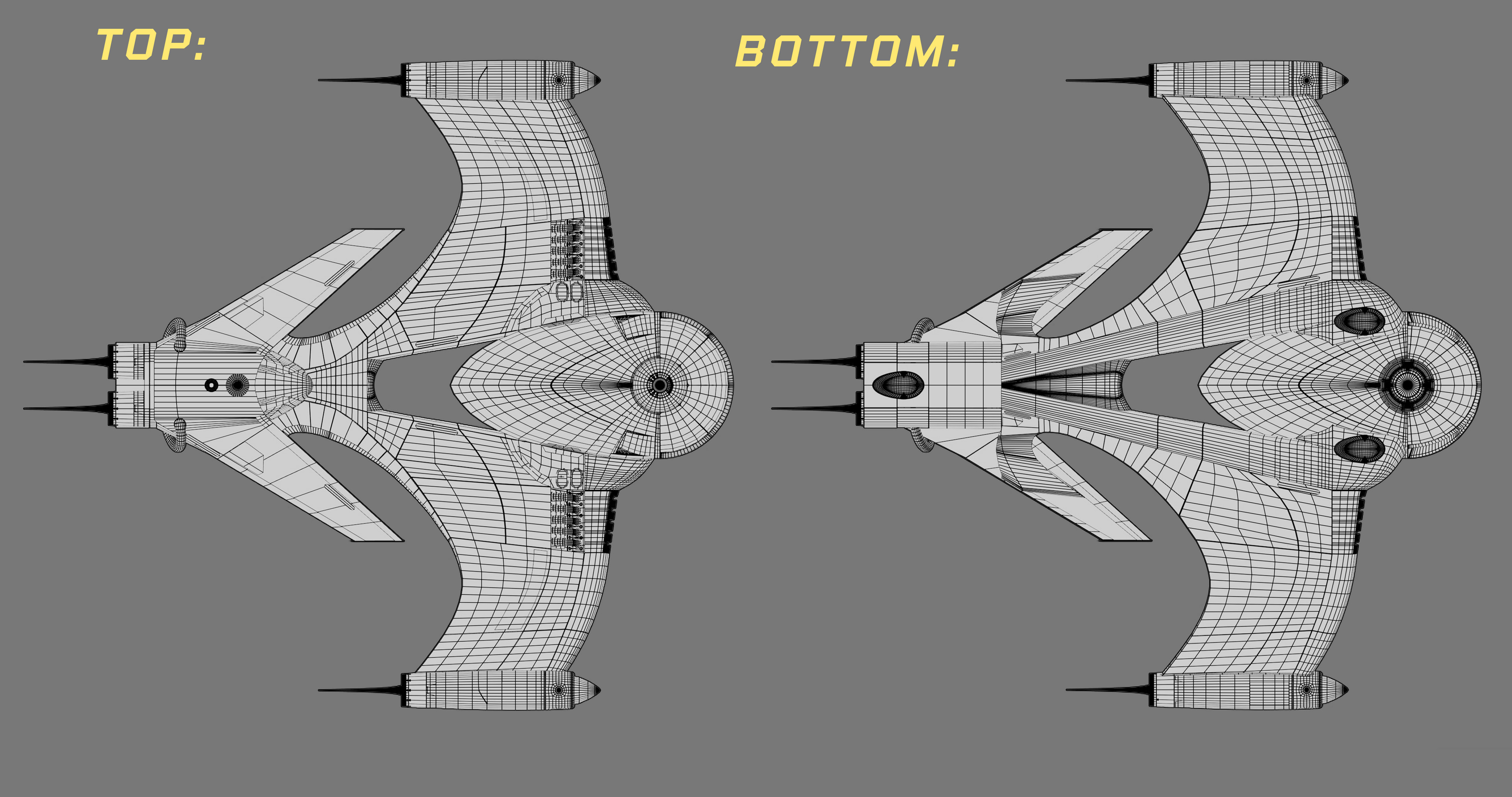 Wireframe still-frame