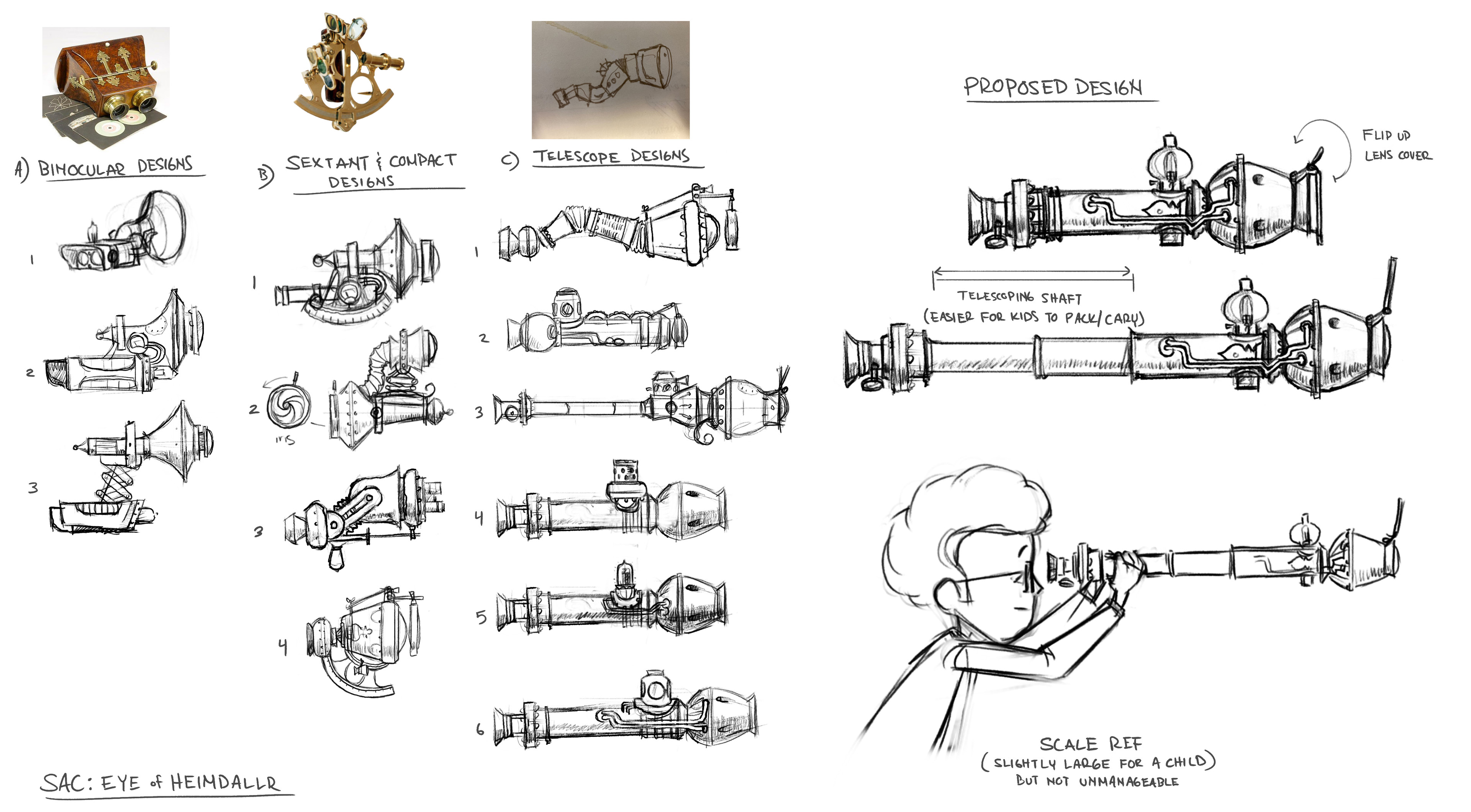 Eye of Heimdallr prop design