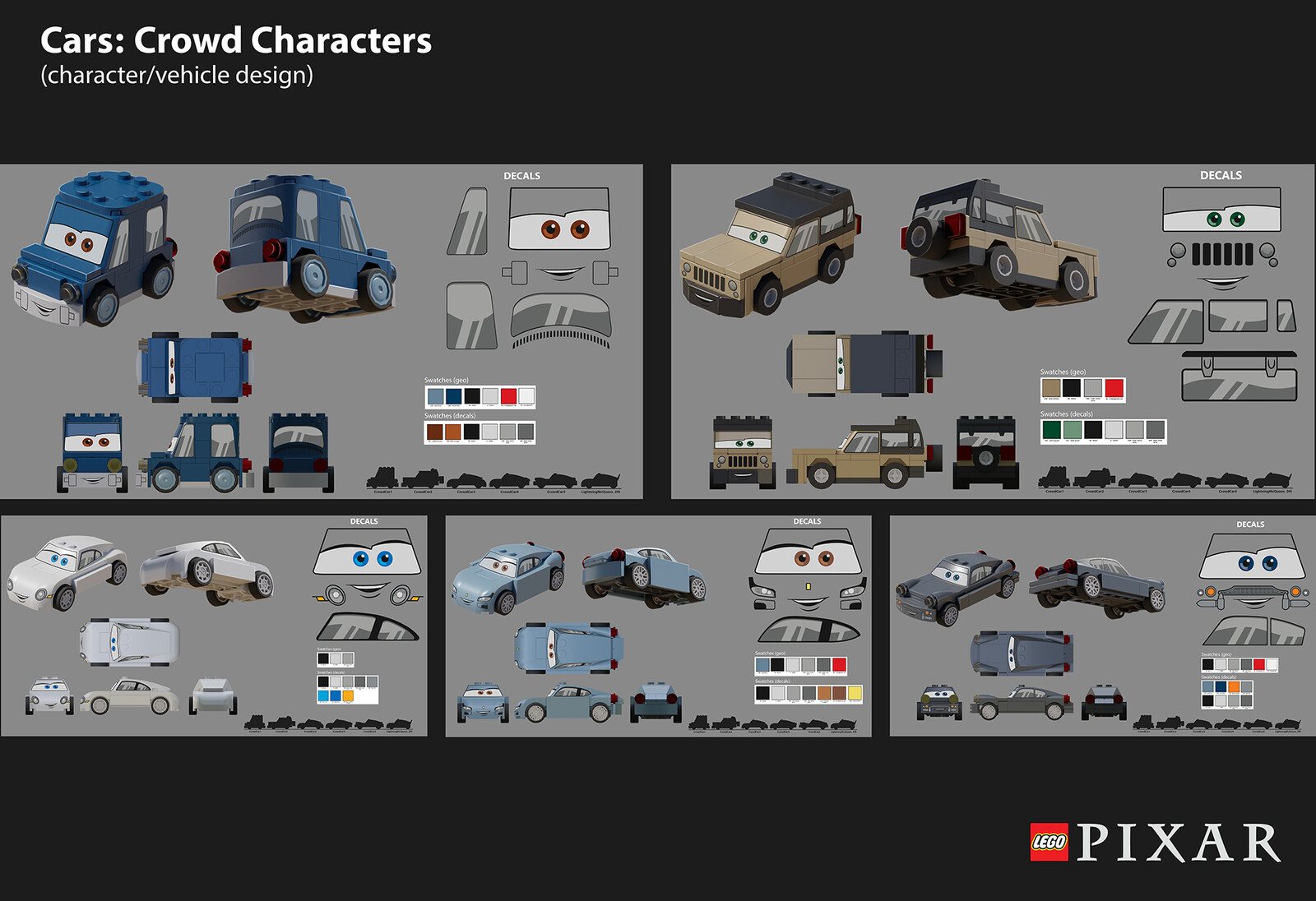 Cars: Crowd Characters