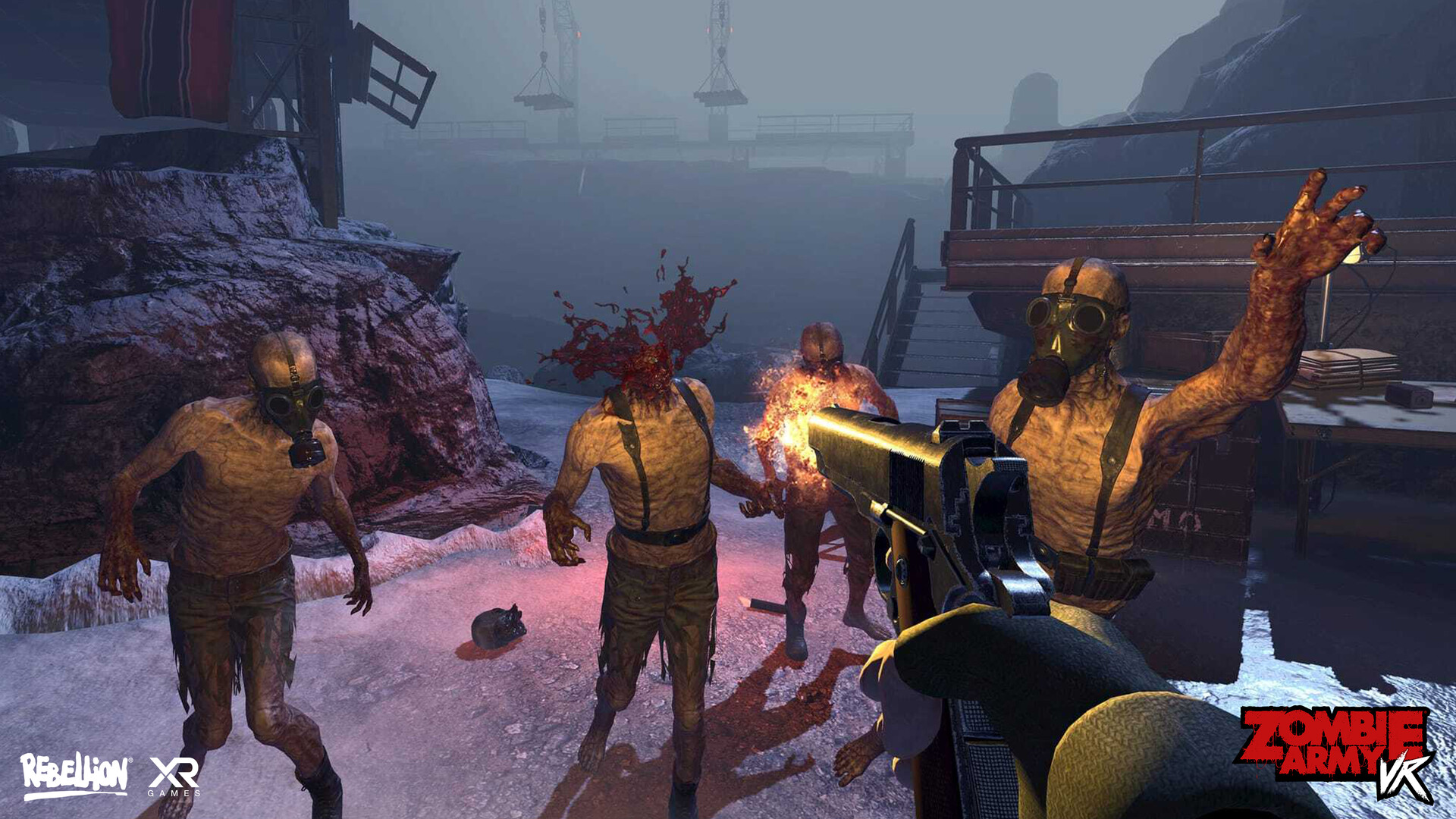 Co Op Zombie Game Oculus Quest Oculus Quest Virtual Zombie Game