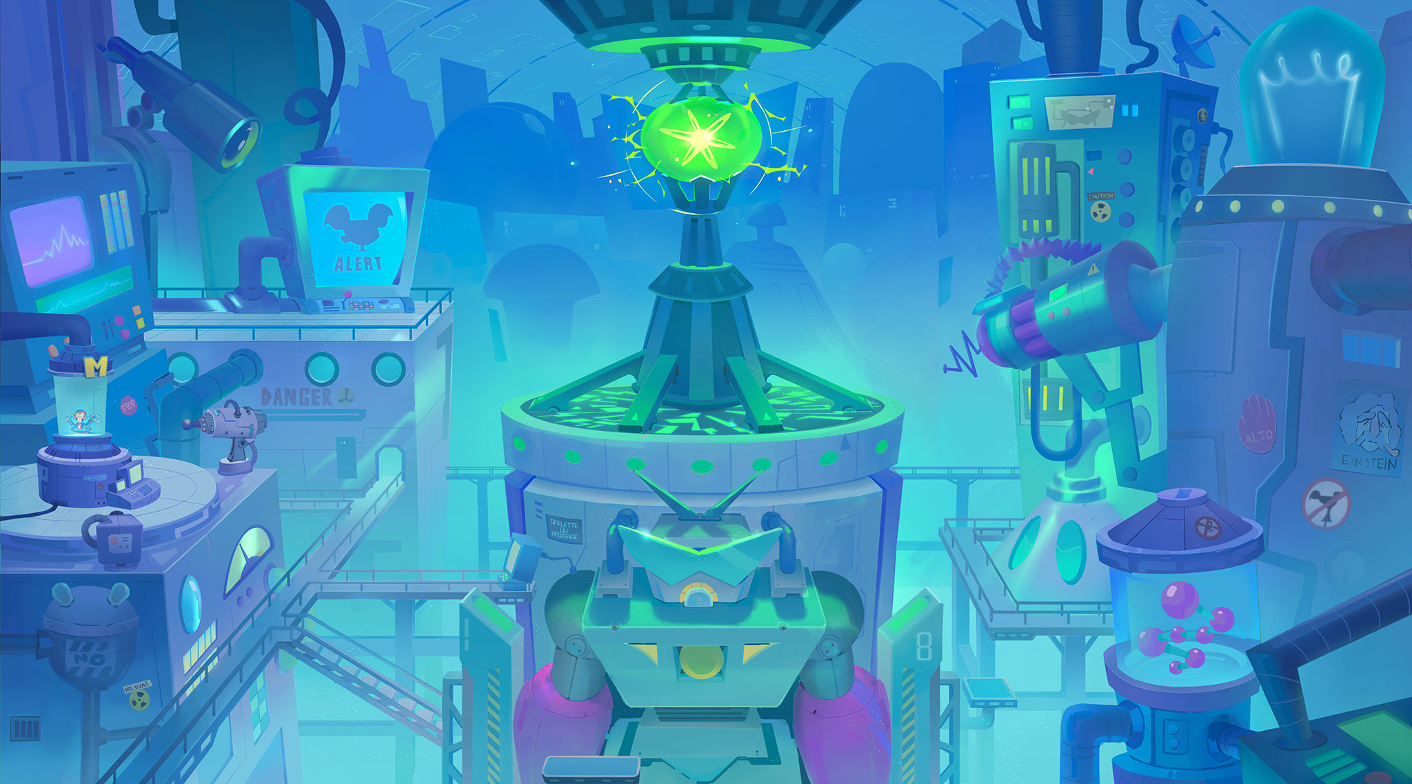  Concept art done by Fireball Studios