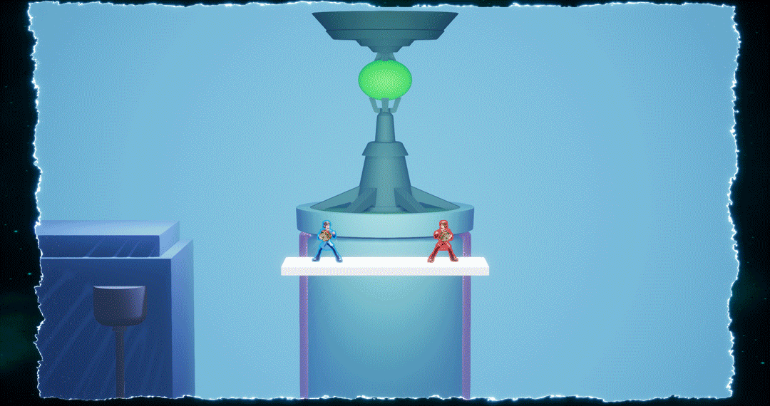 Process Gif starting from the original block-out I did to the final layout with lighting