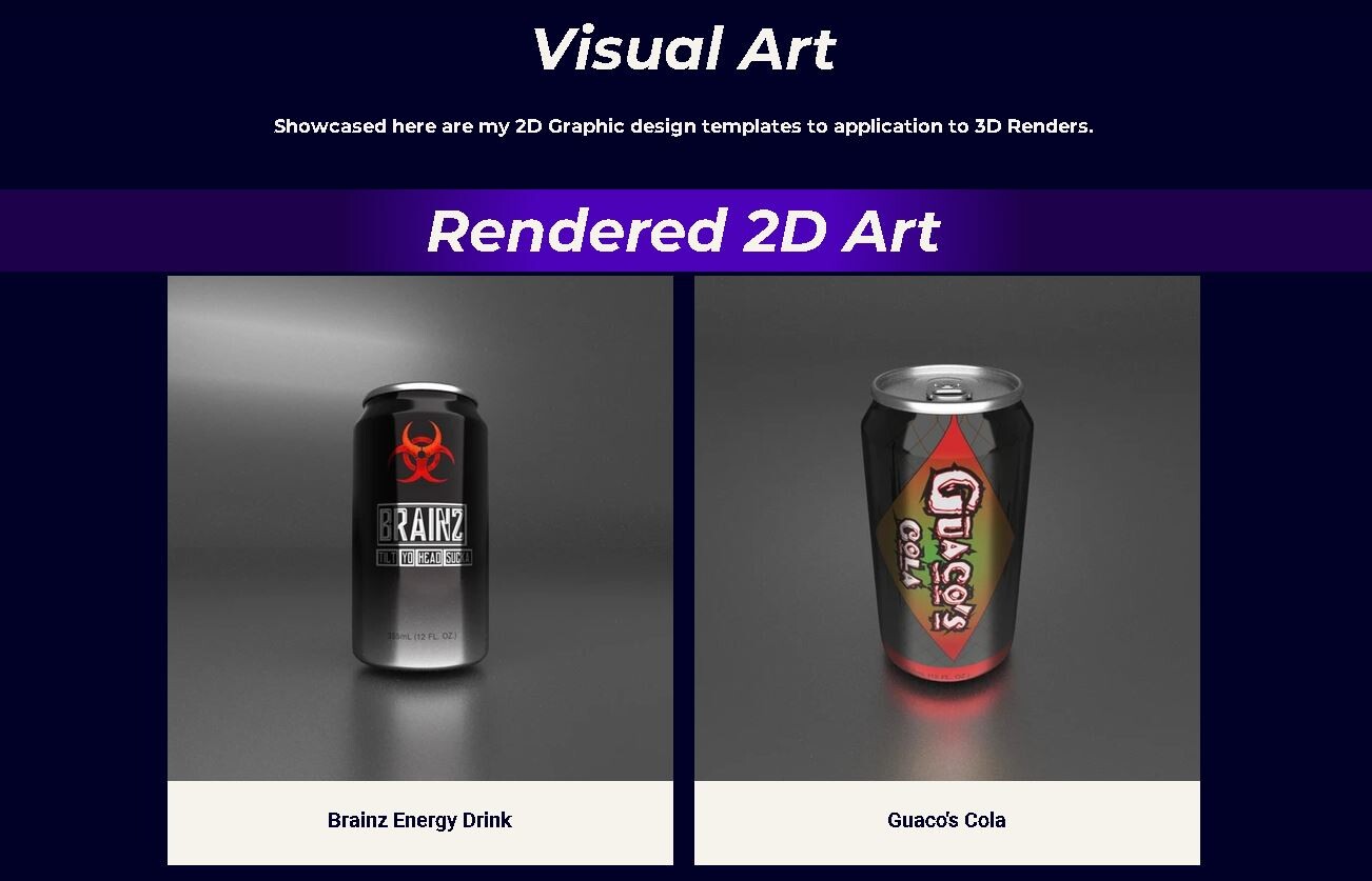 Website Visual Art