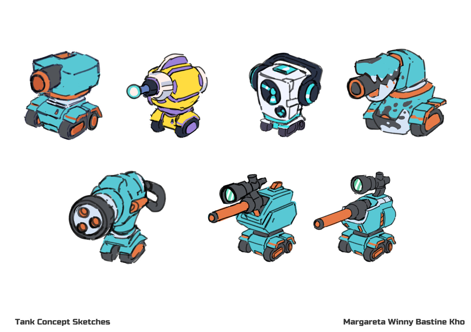 Quick concept sketches for 5 hours a page 