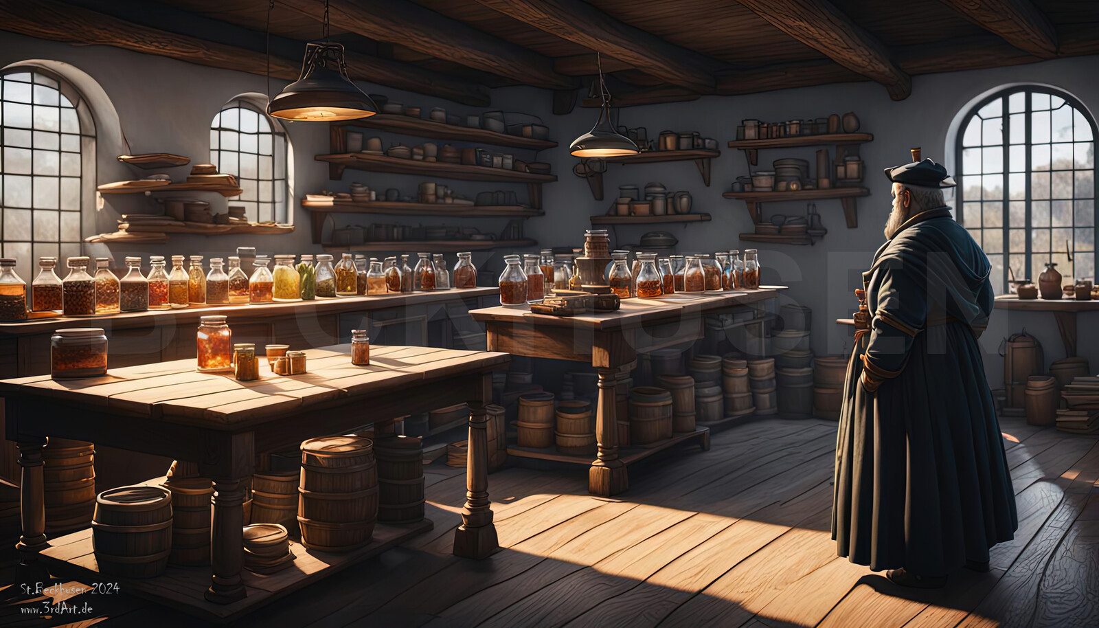 "The Brew", a complete set with 9 artworks is available on request for commercial use. Don't hesitate to contact me. 