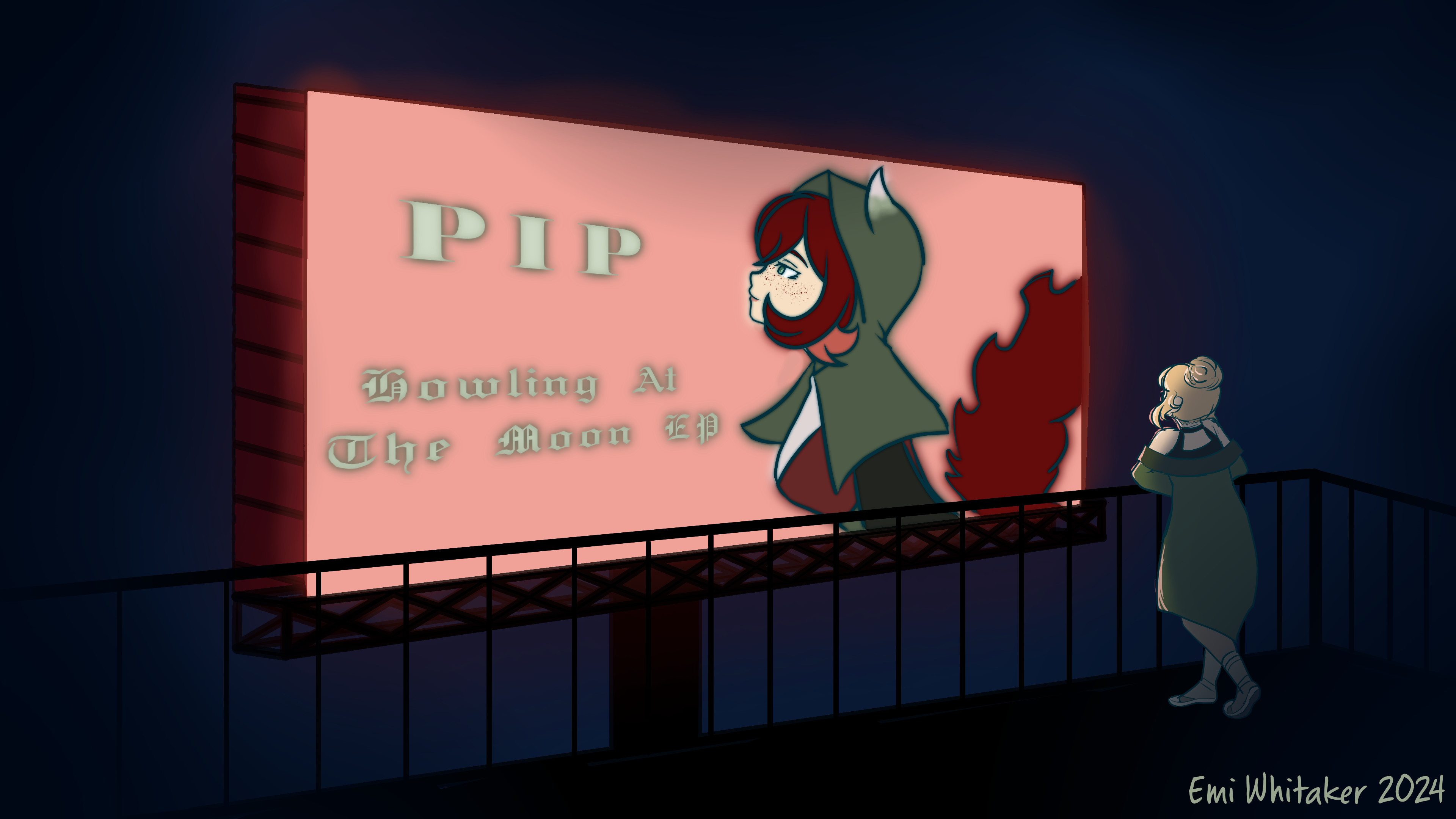 Pip and Baka, character created by ToxicBaka.