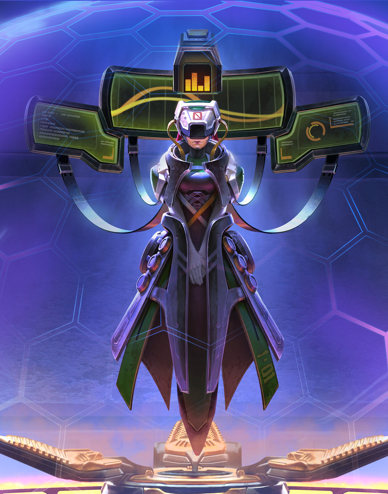 Closeup of Sonya