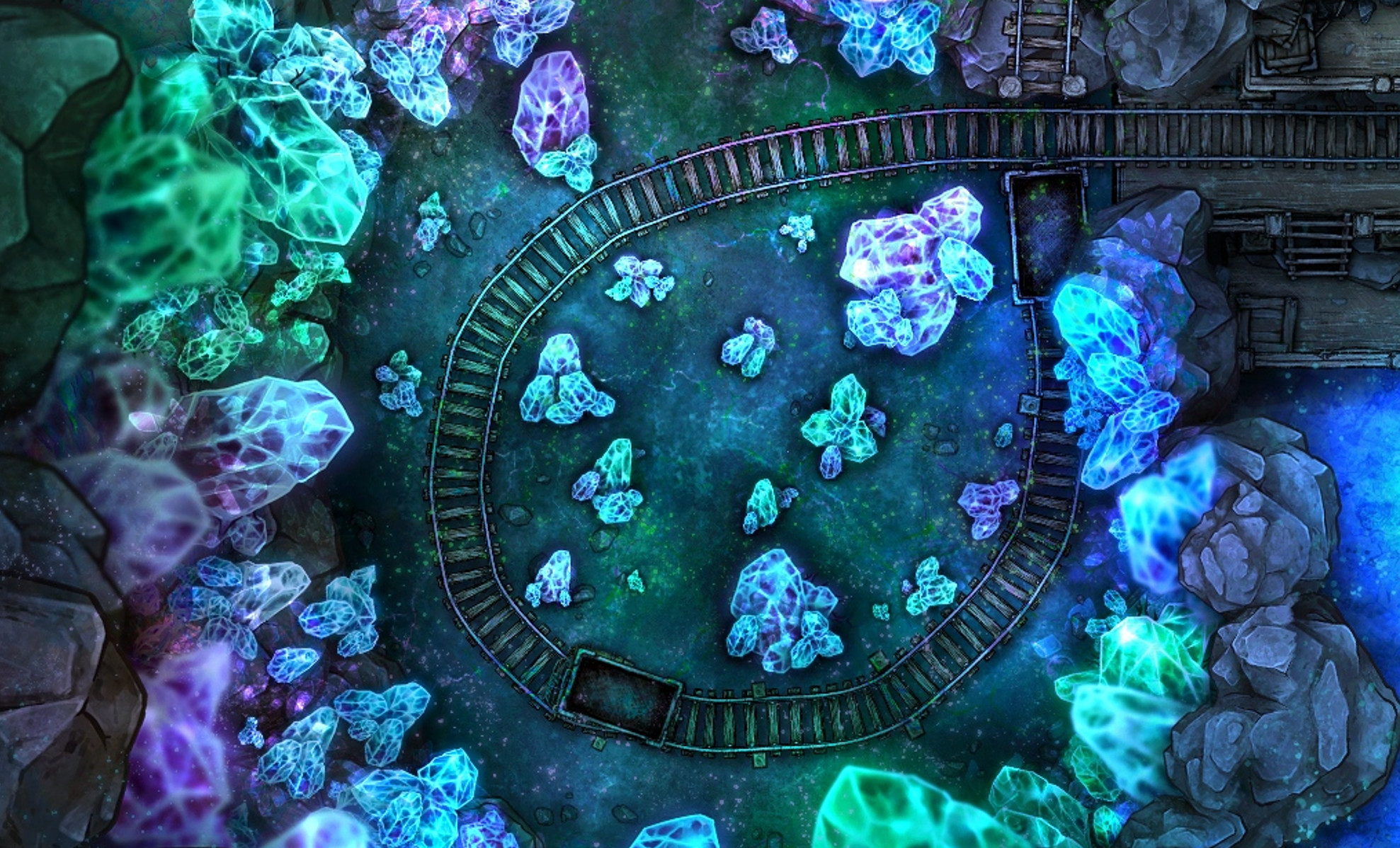 Detailed Dungeons - Zorzula's Rest Mining Level [Night