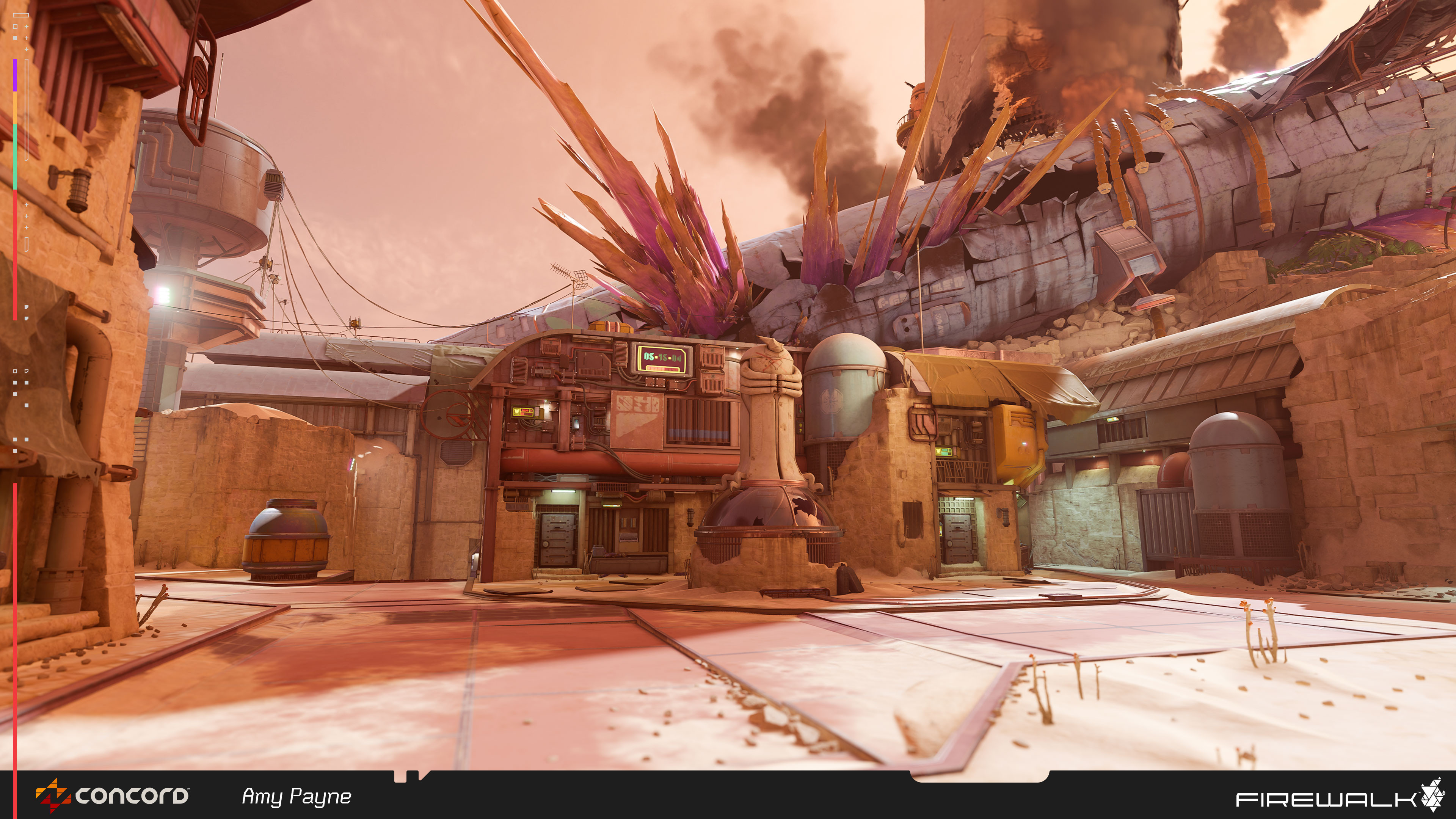 Another one of our main shots that we built our kit and workflows from. Rajeev Nattam headed greeble work on this shot. 