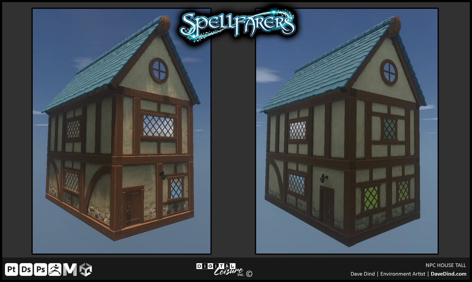 NPC House Tall - These are generic homes that can be used as needed