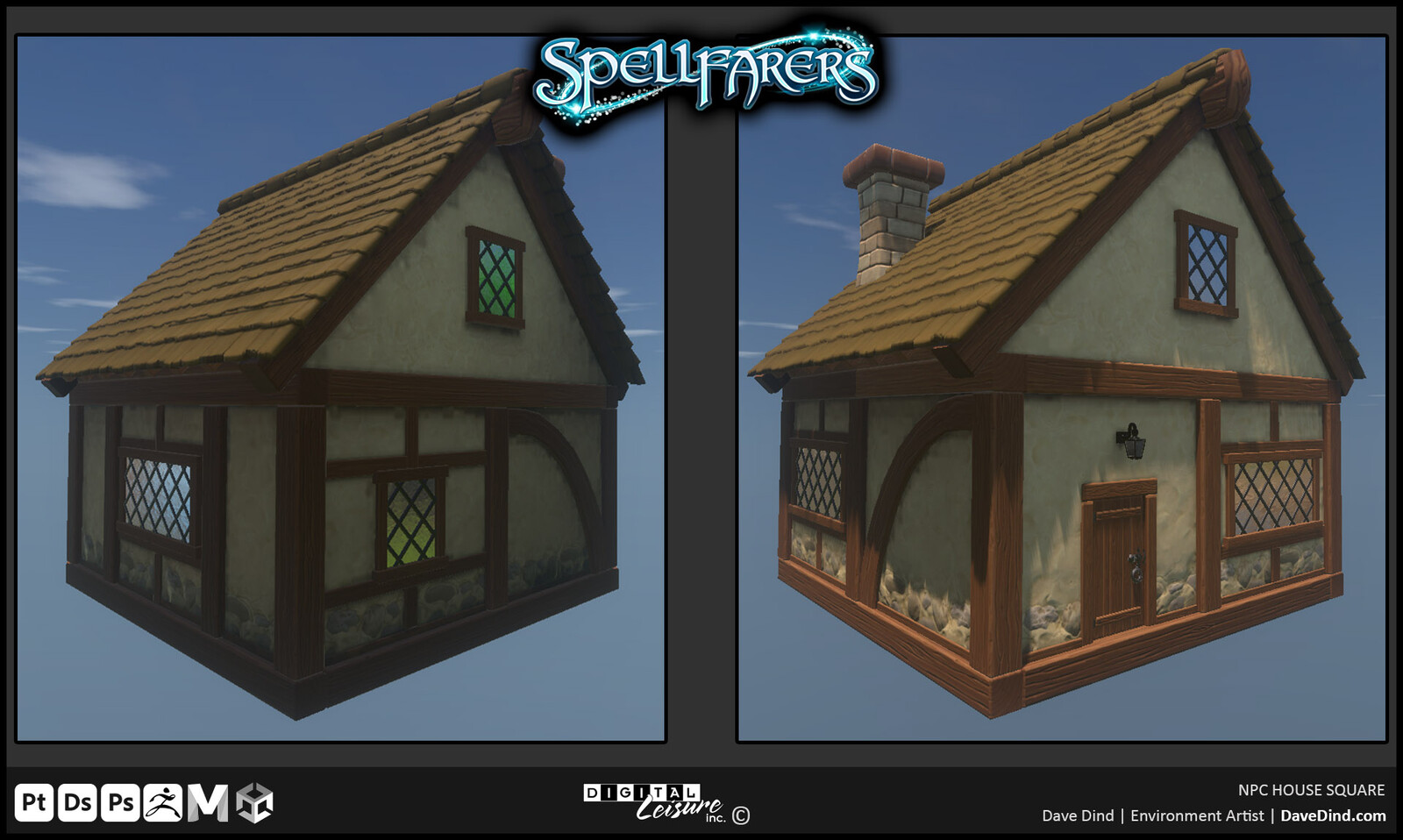 NPC House Square - These are generic homes that can be used as needed