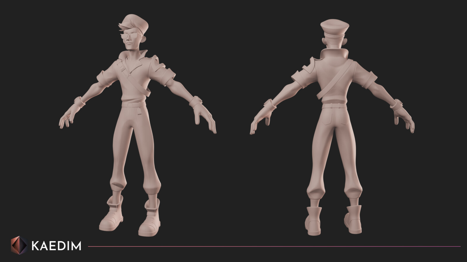 High poly sculpt