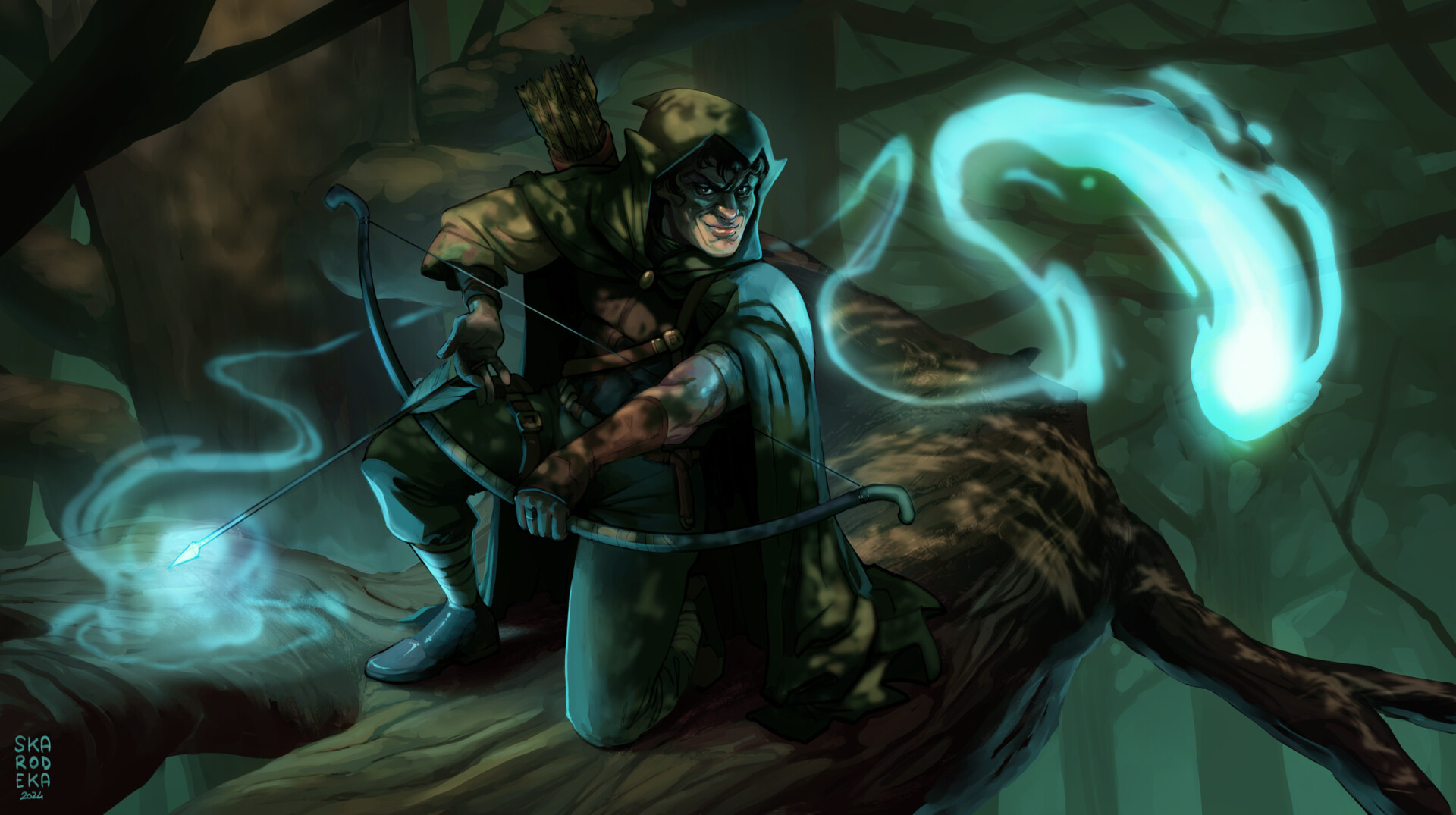 ArtStation - Waywatcher splash art - Warhammer The Old Realms mod for ...