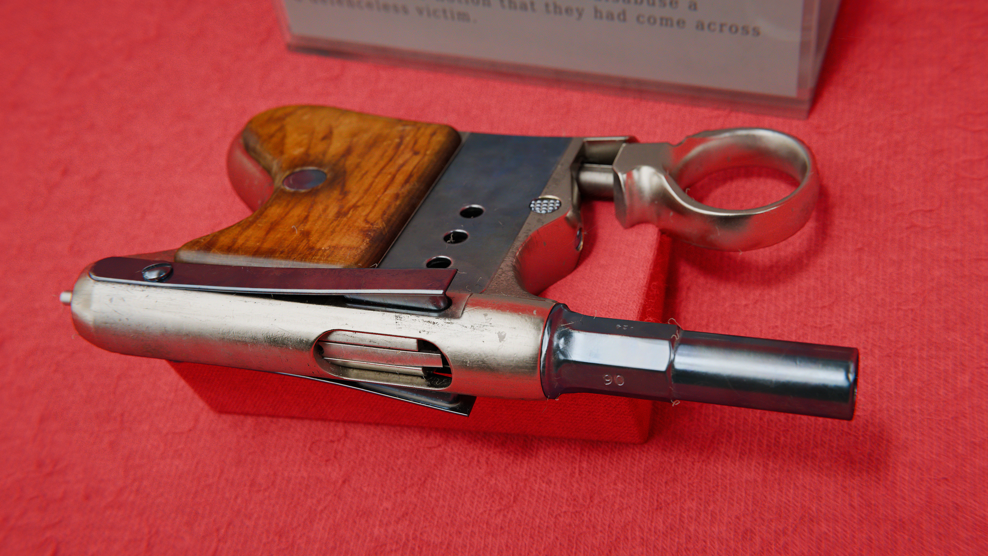 Bolt engaged front
