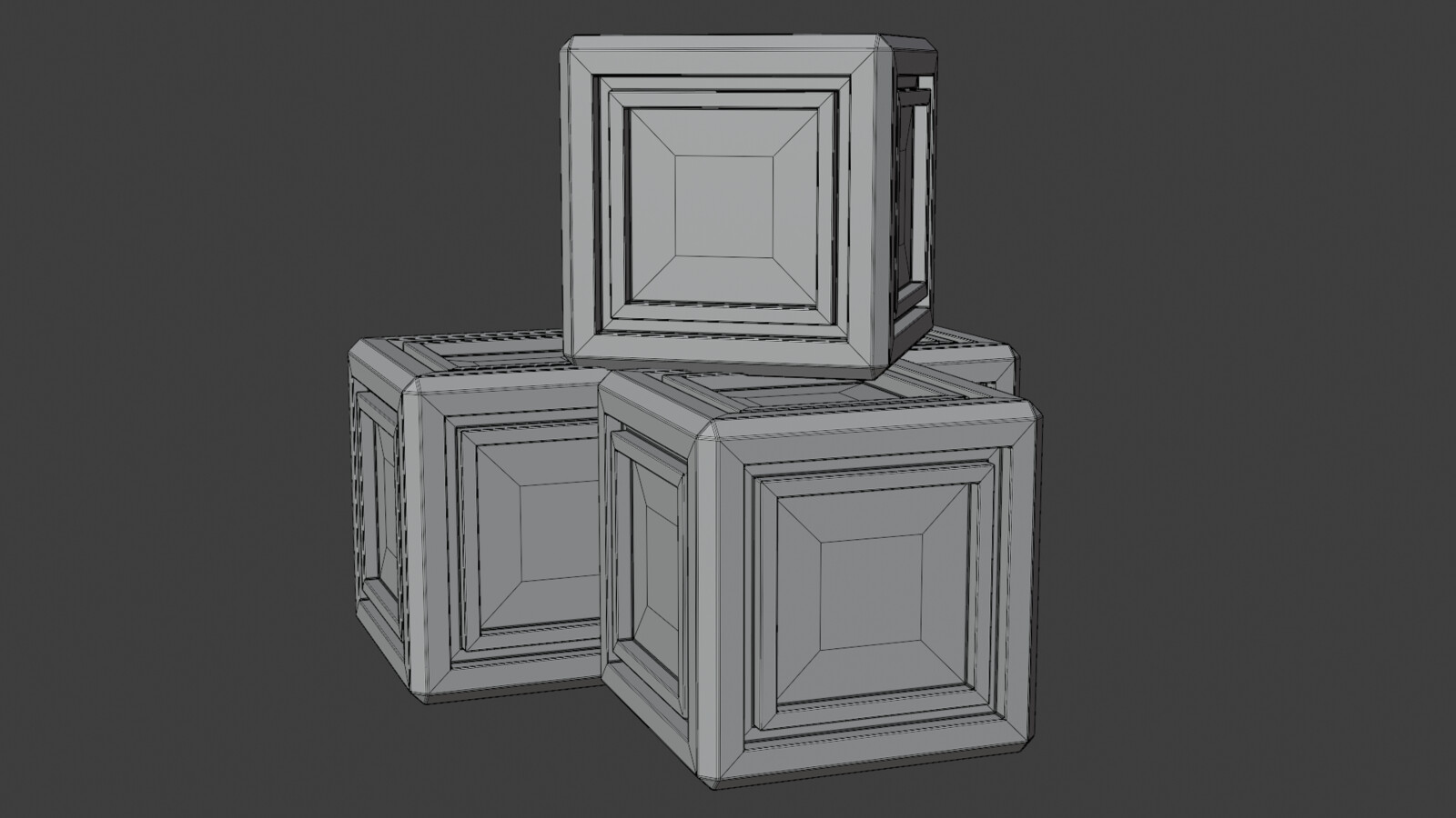 Crates Wireframe