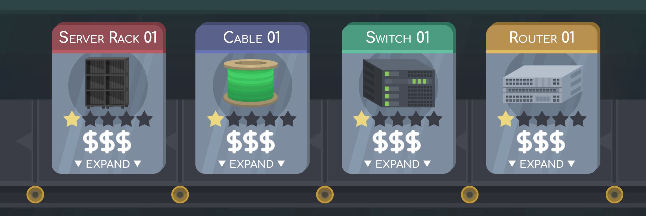 Components to purchase