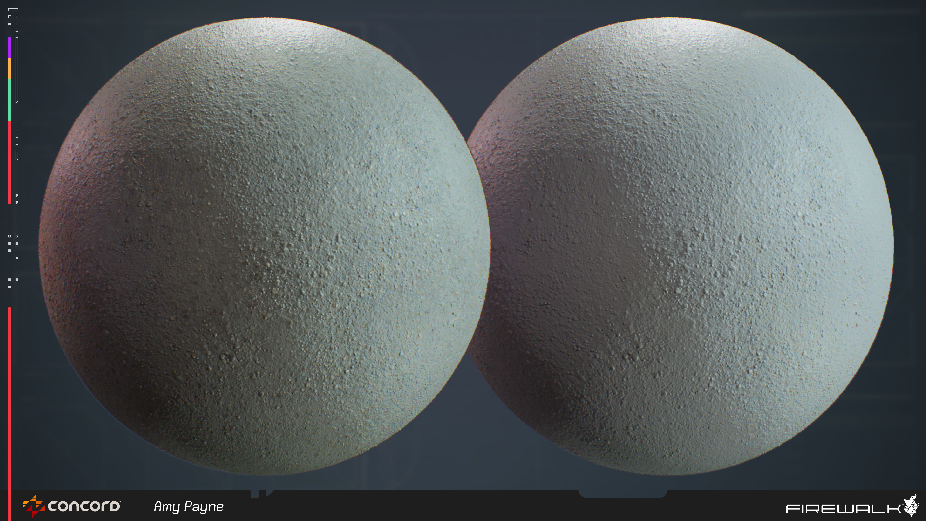 Base concrete used on our floors in Tempest Watch. Shown here with an authored color map, ended up using a gradient ramp in engine to keep all concrete the same color.