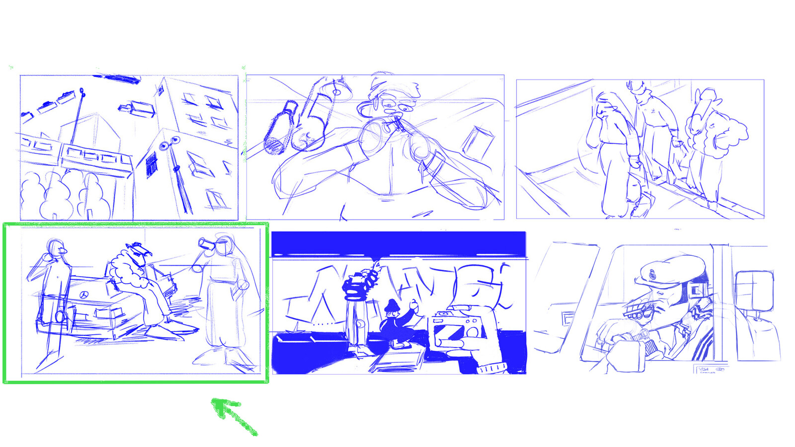 Project sketches.