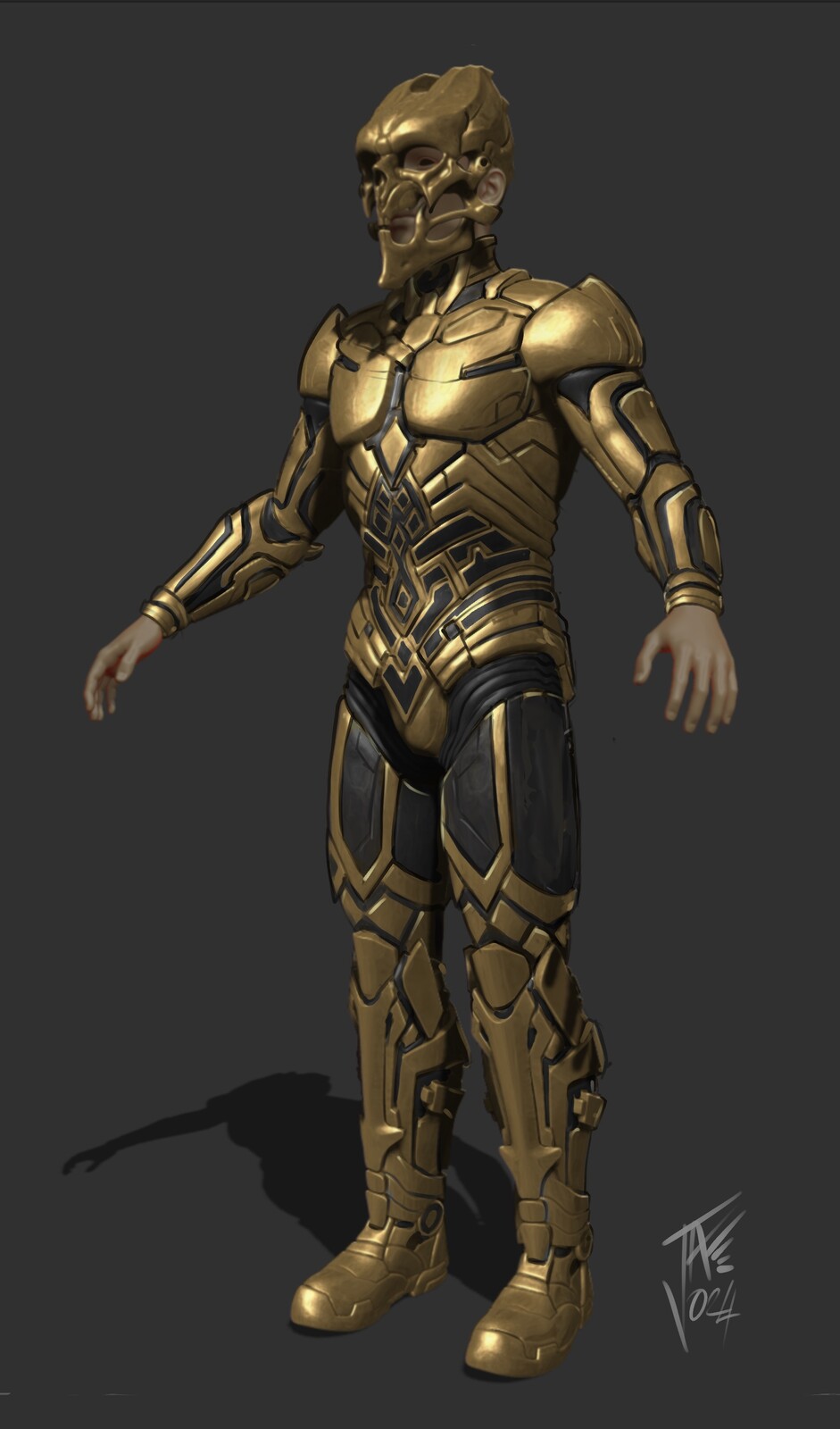 3D sculpt paint over - rough planning.