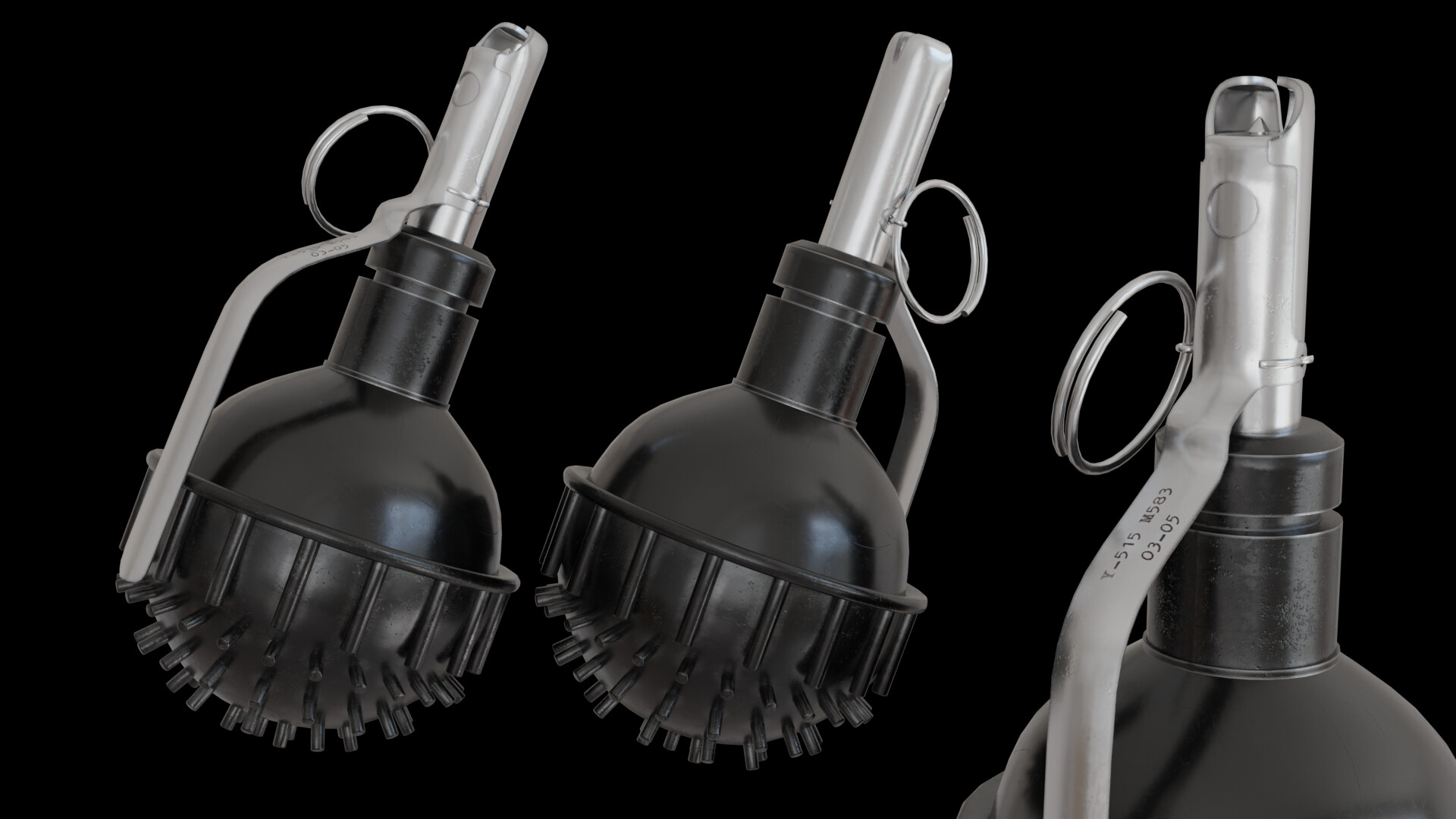 ArtStation - Zarya stun grenade