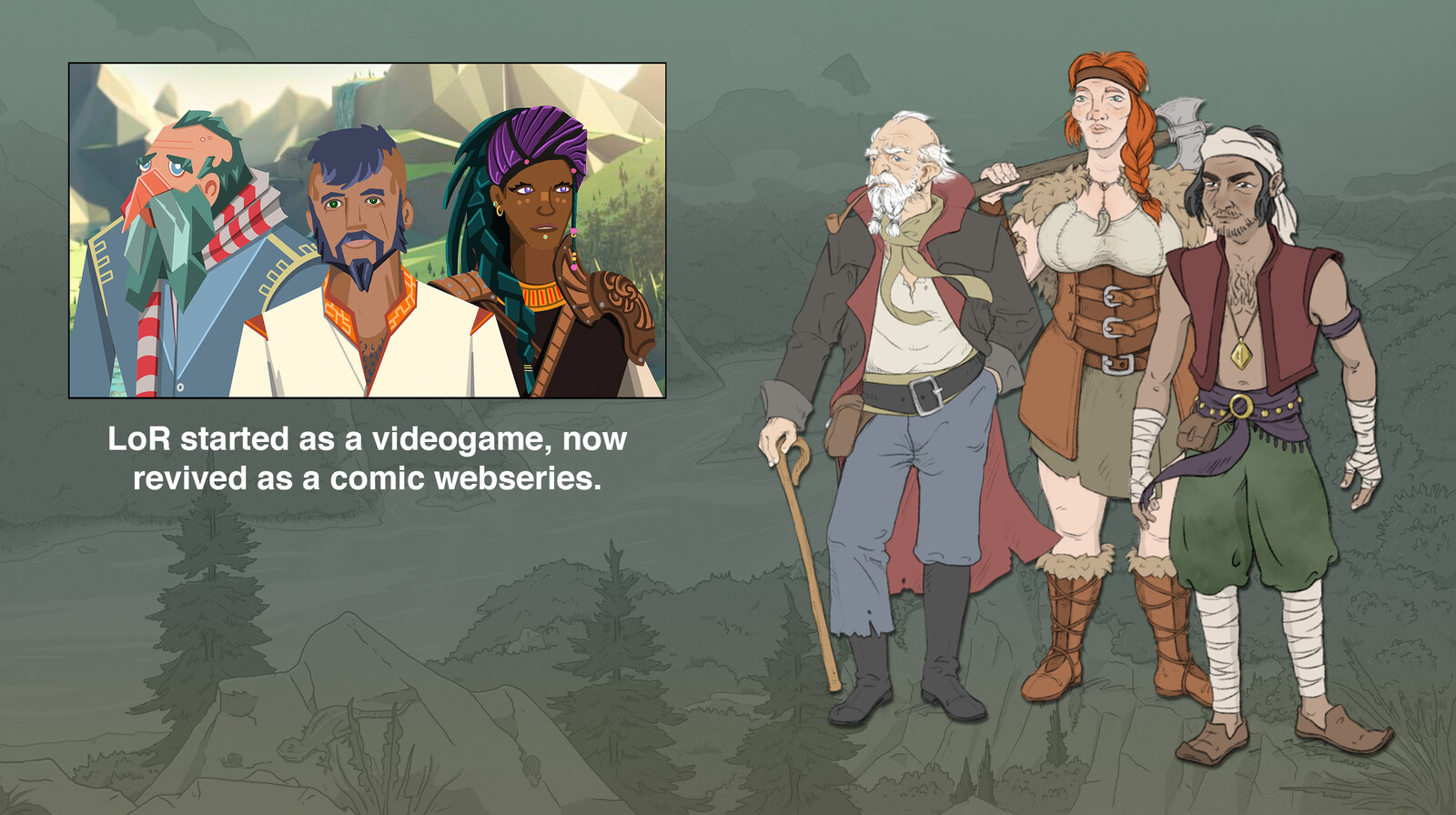 From game to comic series.