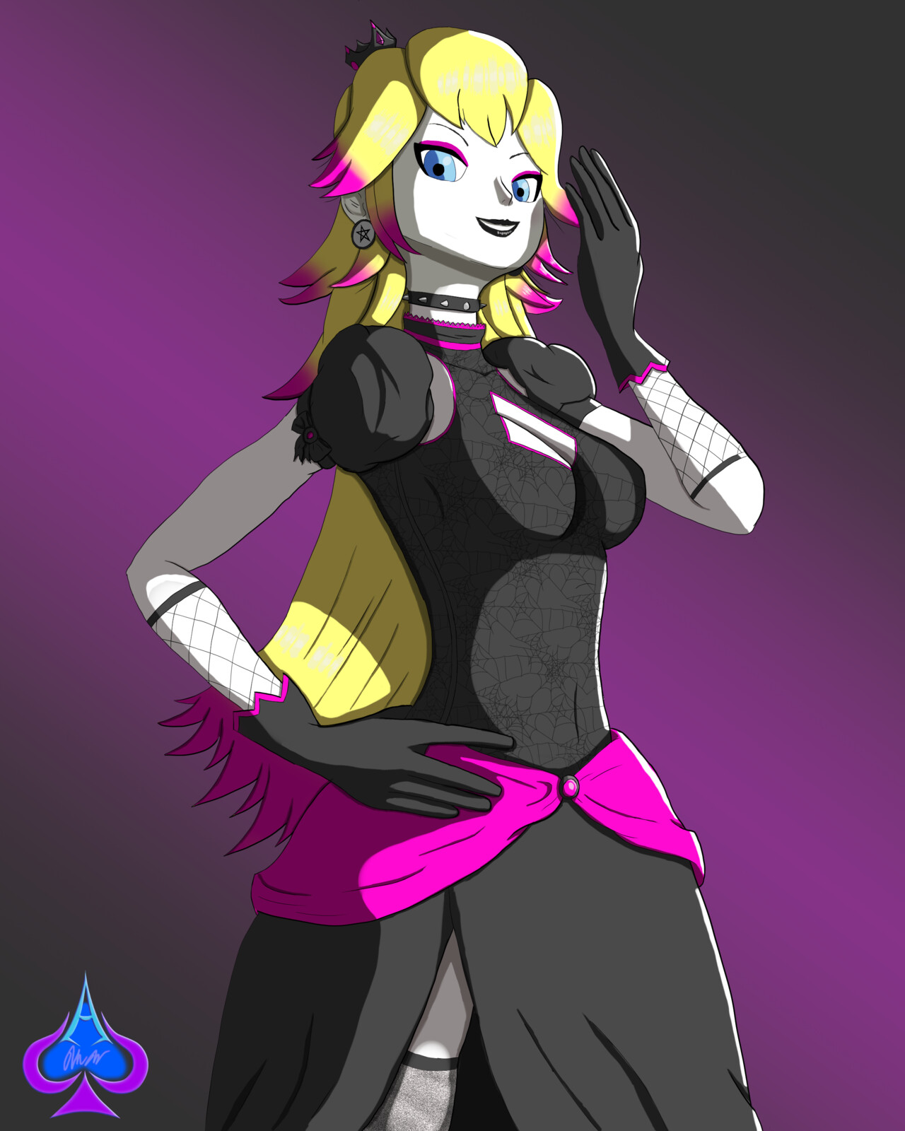 Goth Peach