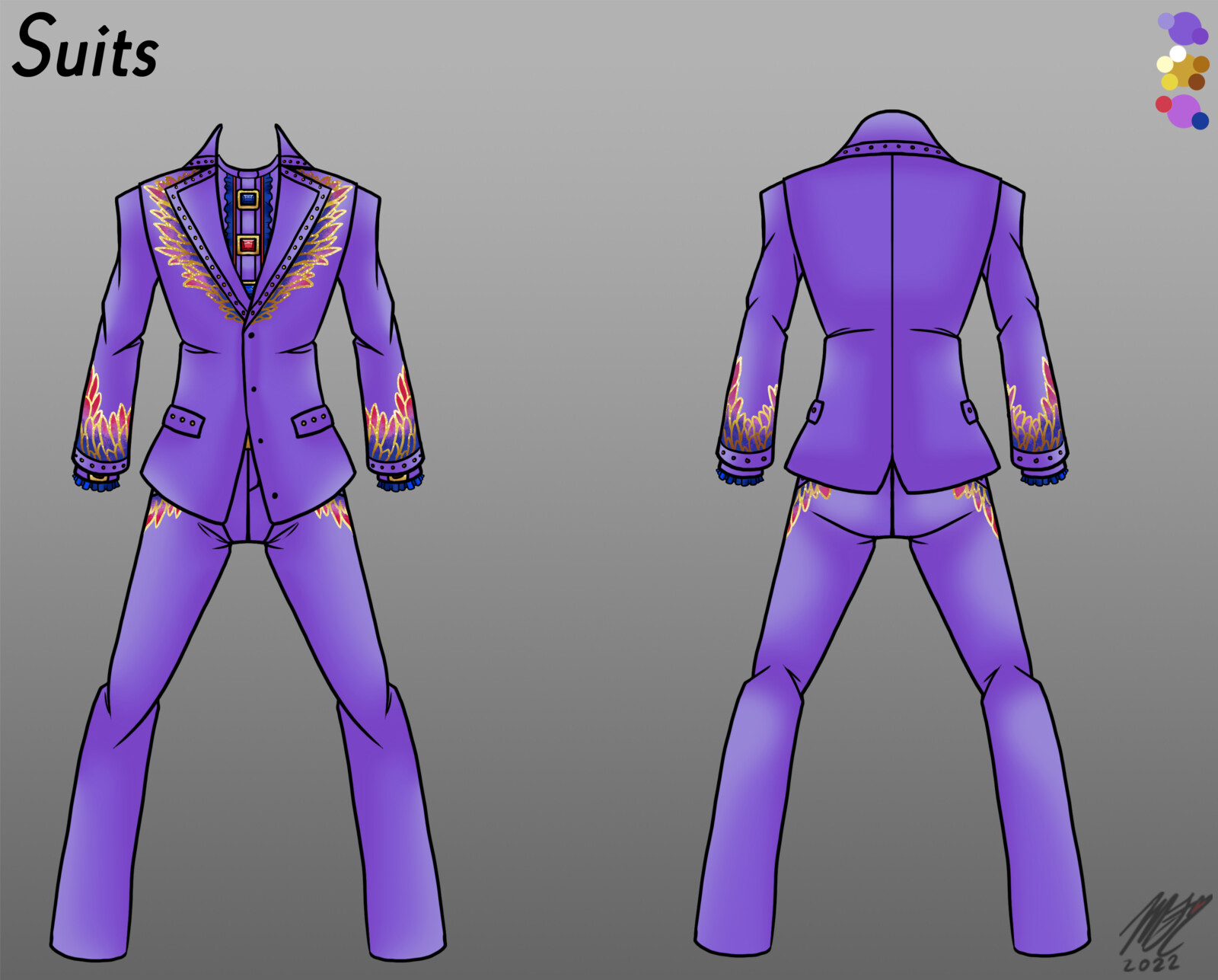 Original "Suits" Outfit