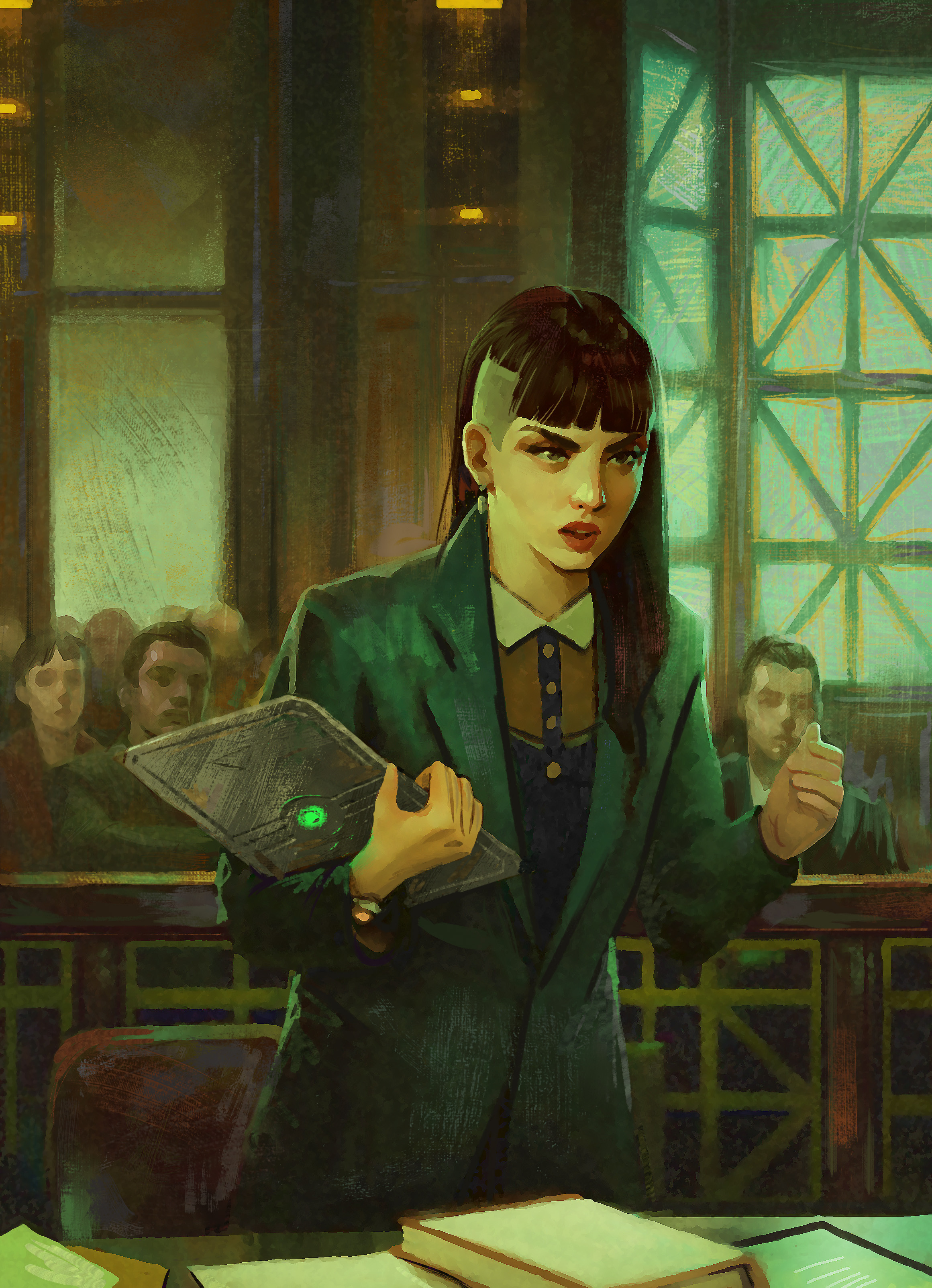 "JOB" illustration