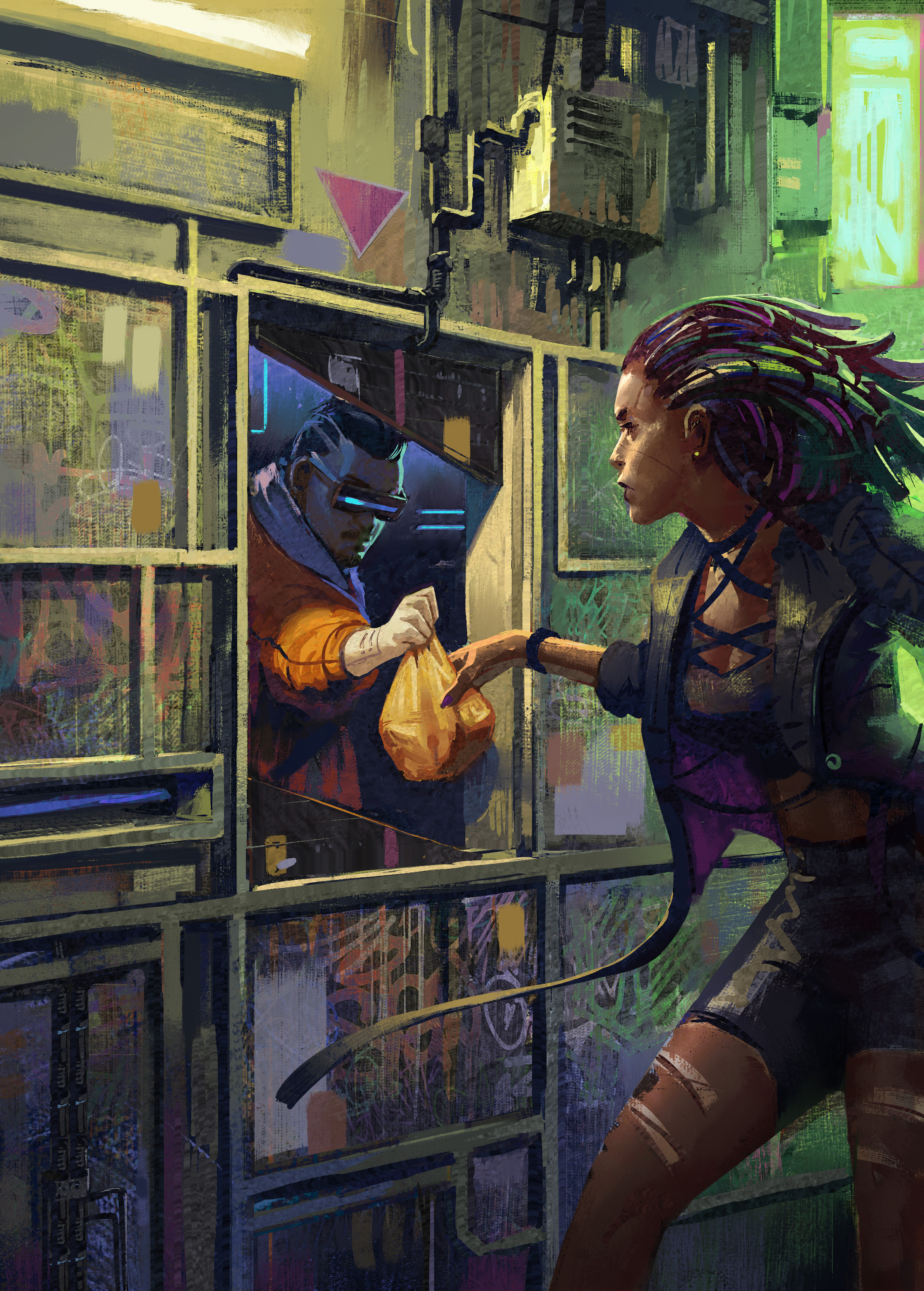 "JOB" illustration