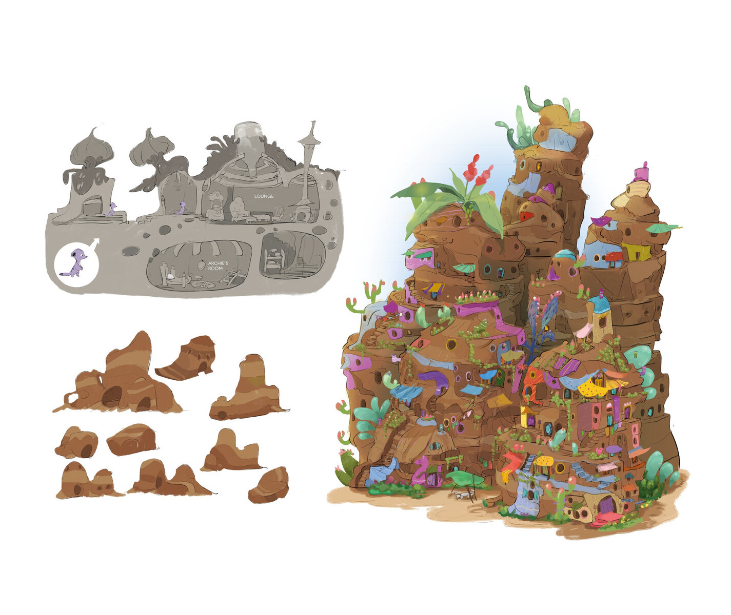 Hill dwellings