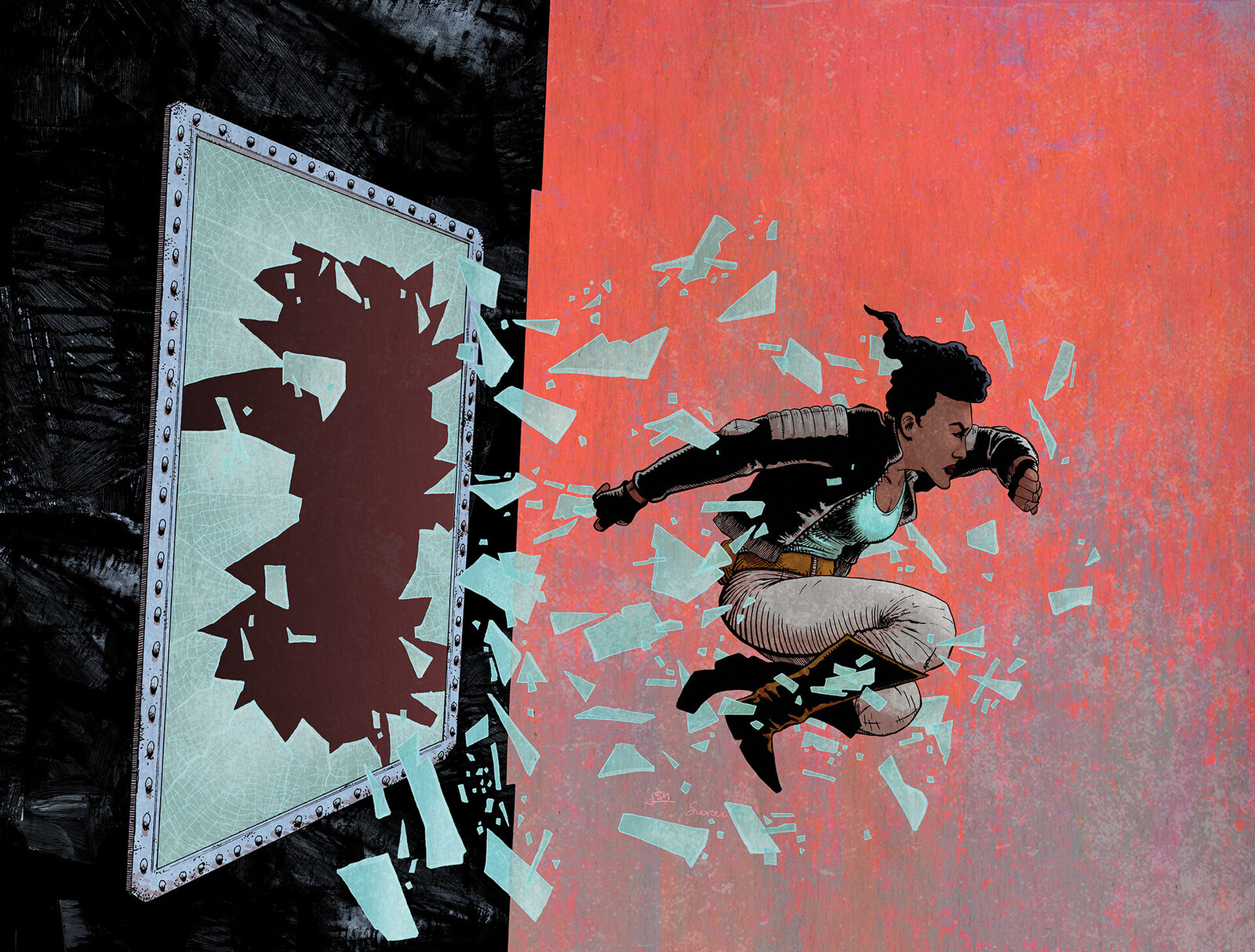Vagrant Queen #2 cover