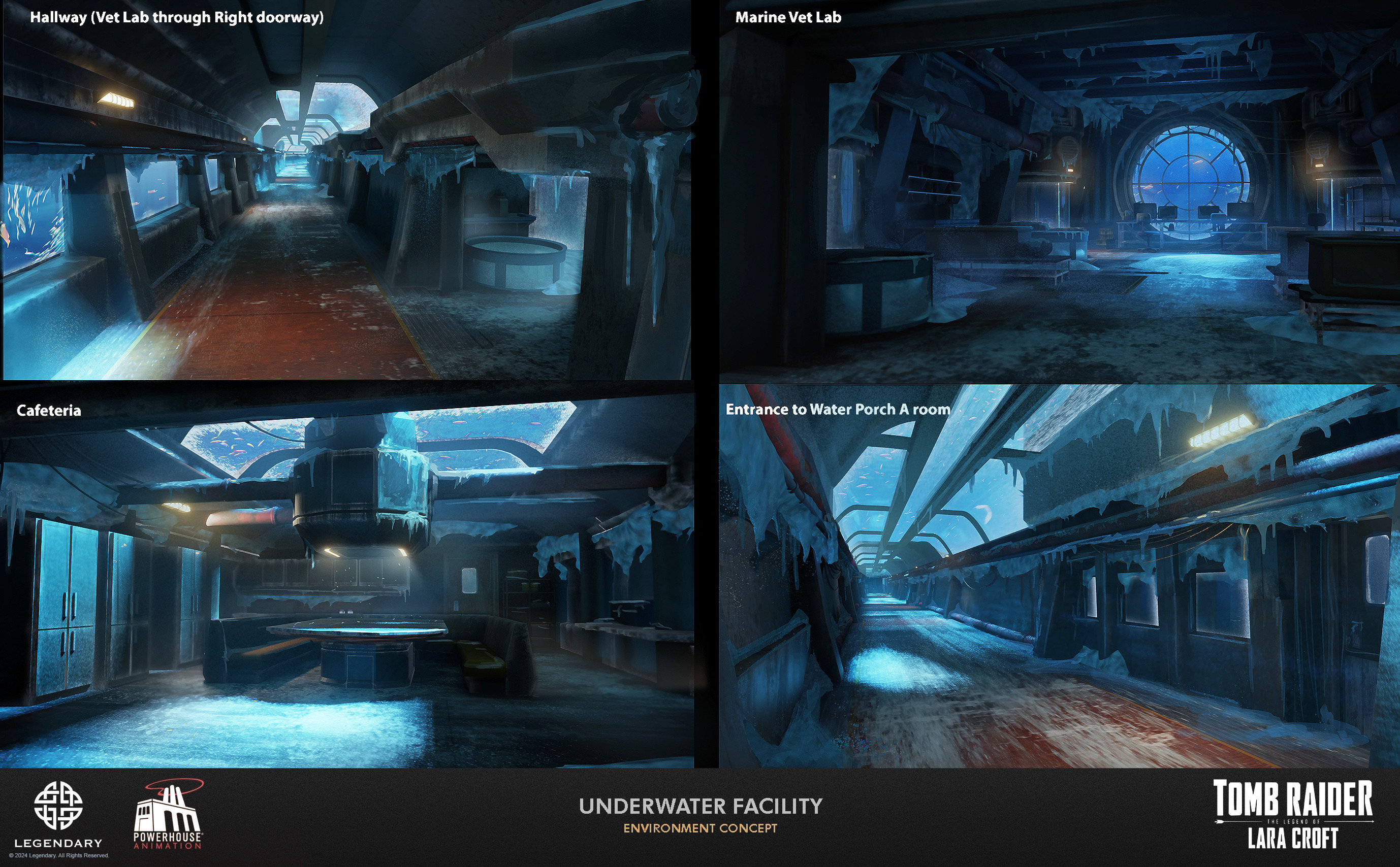 Misc. rooms that are passed by in the facility.