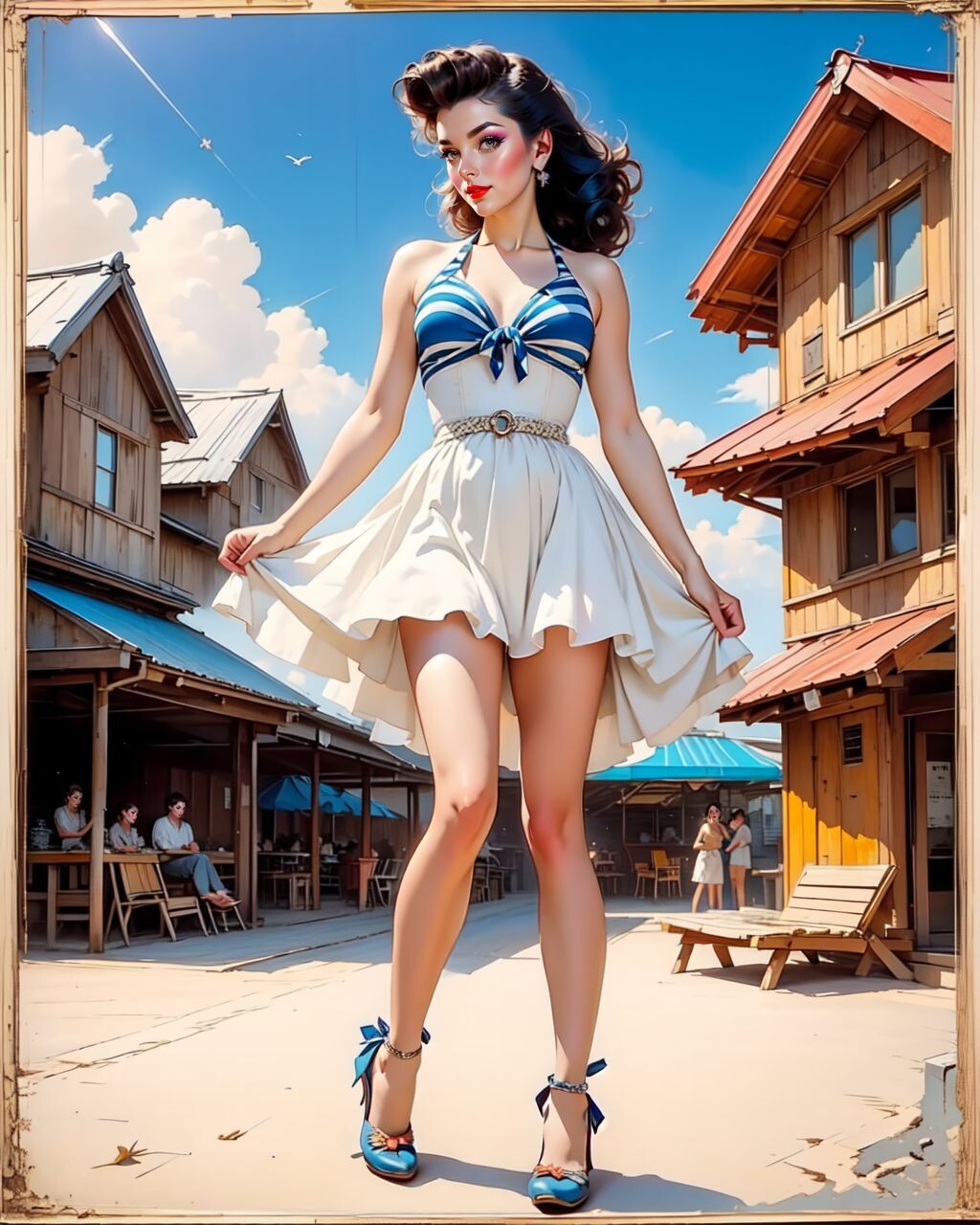 50's pin up style bikini shop