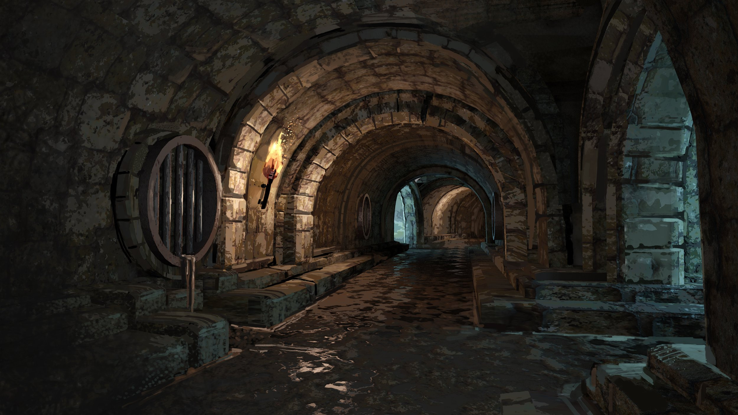 The sewer beneath Avalia's town square holds a few secrets...