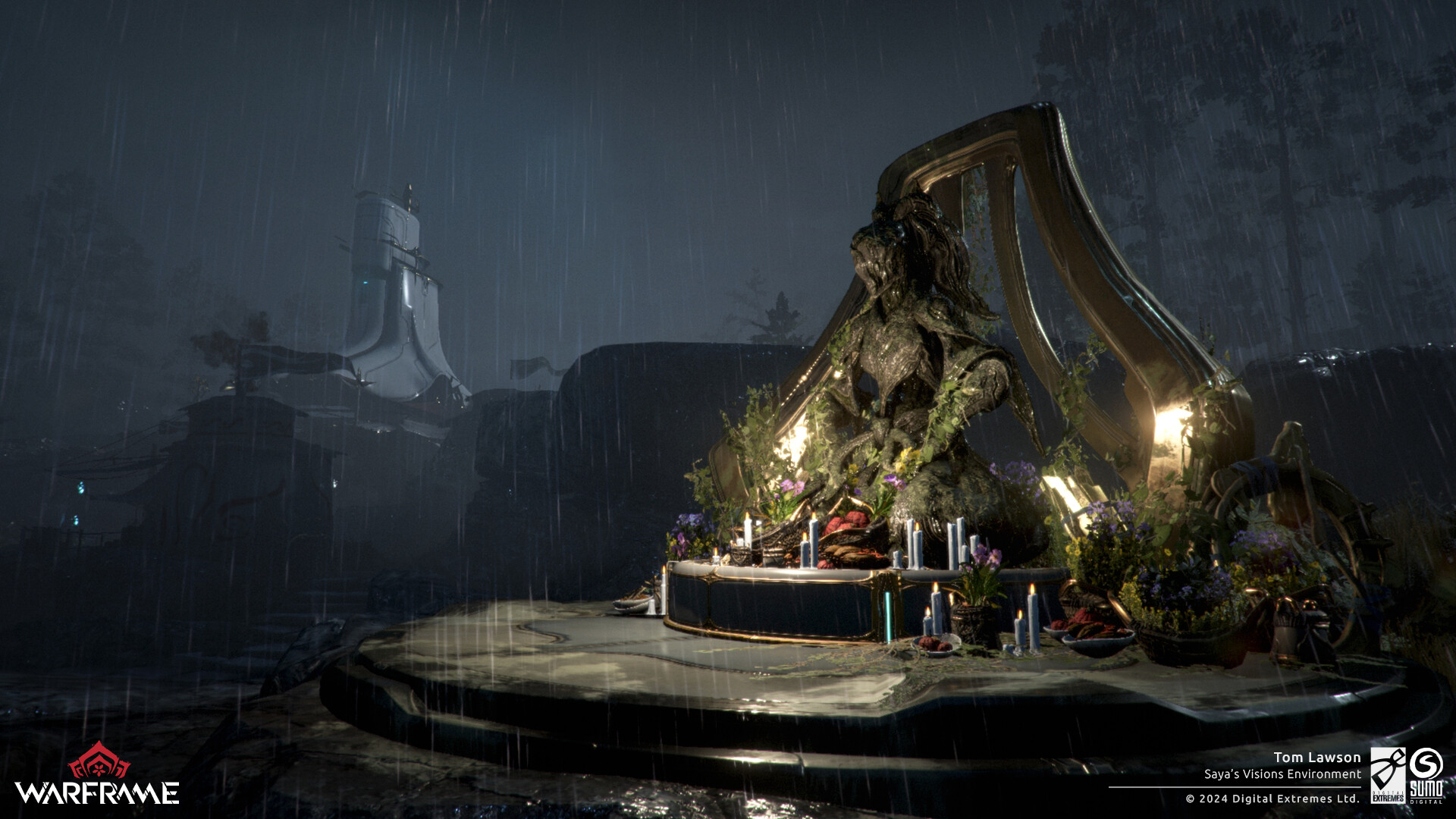 ArtStation - Warframe - Saya's Vision Environment