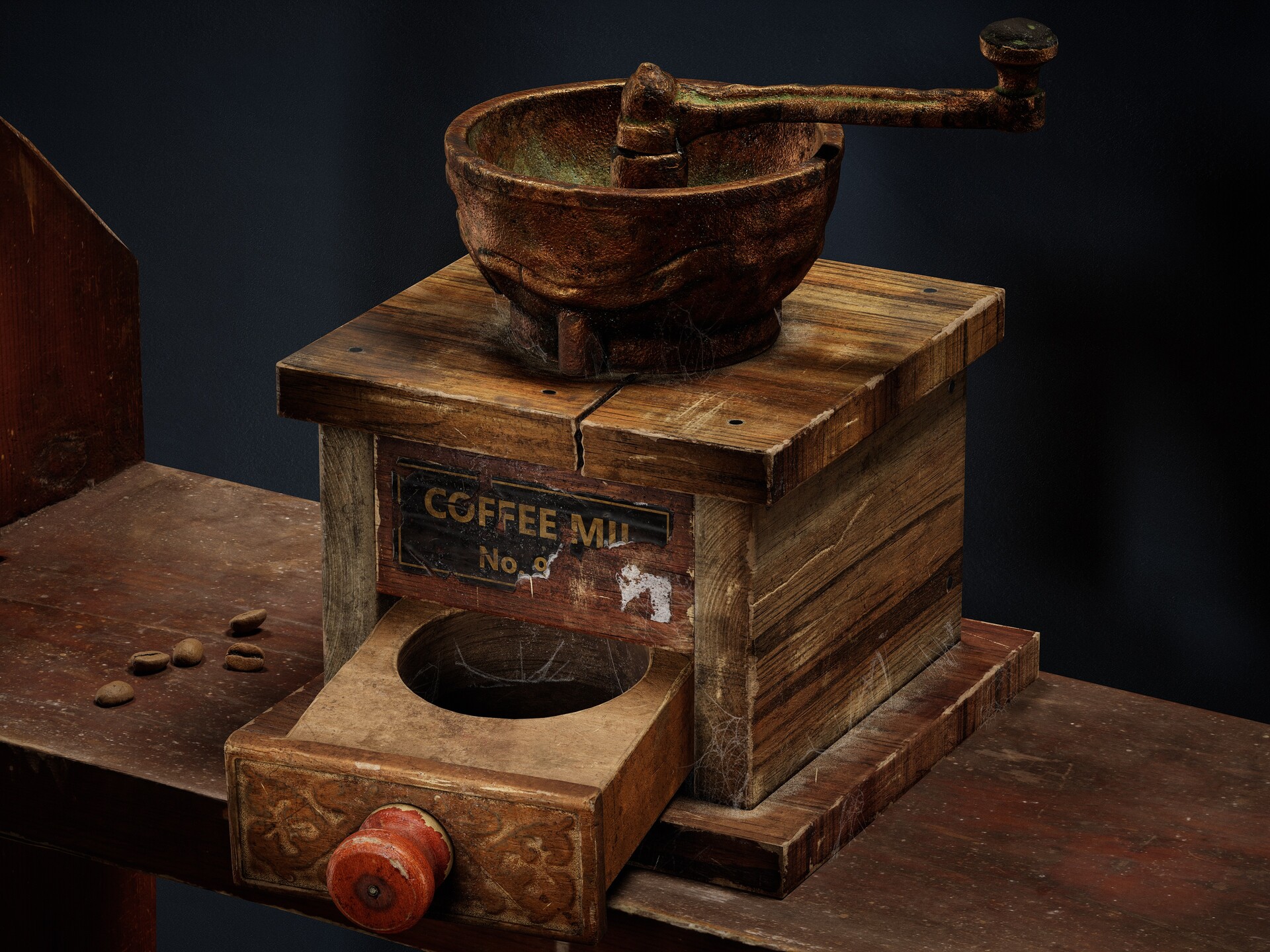 Antique Coffee Grinder