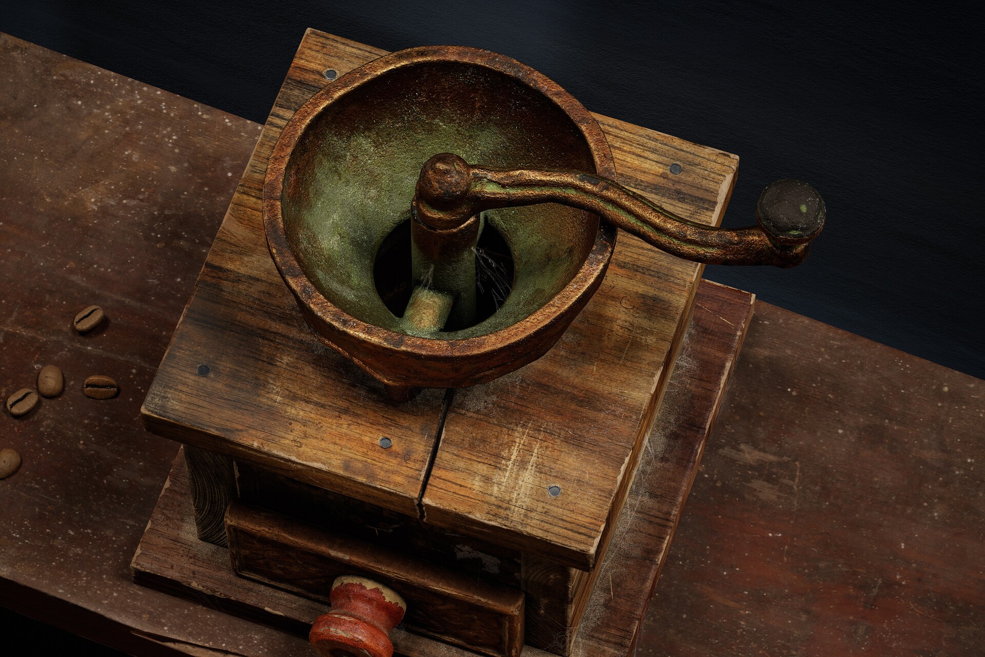 Antique Coffee Grinder