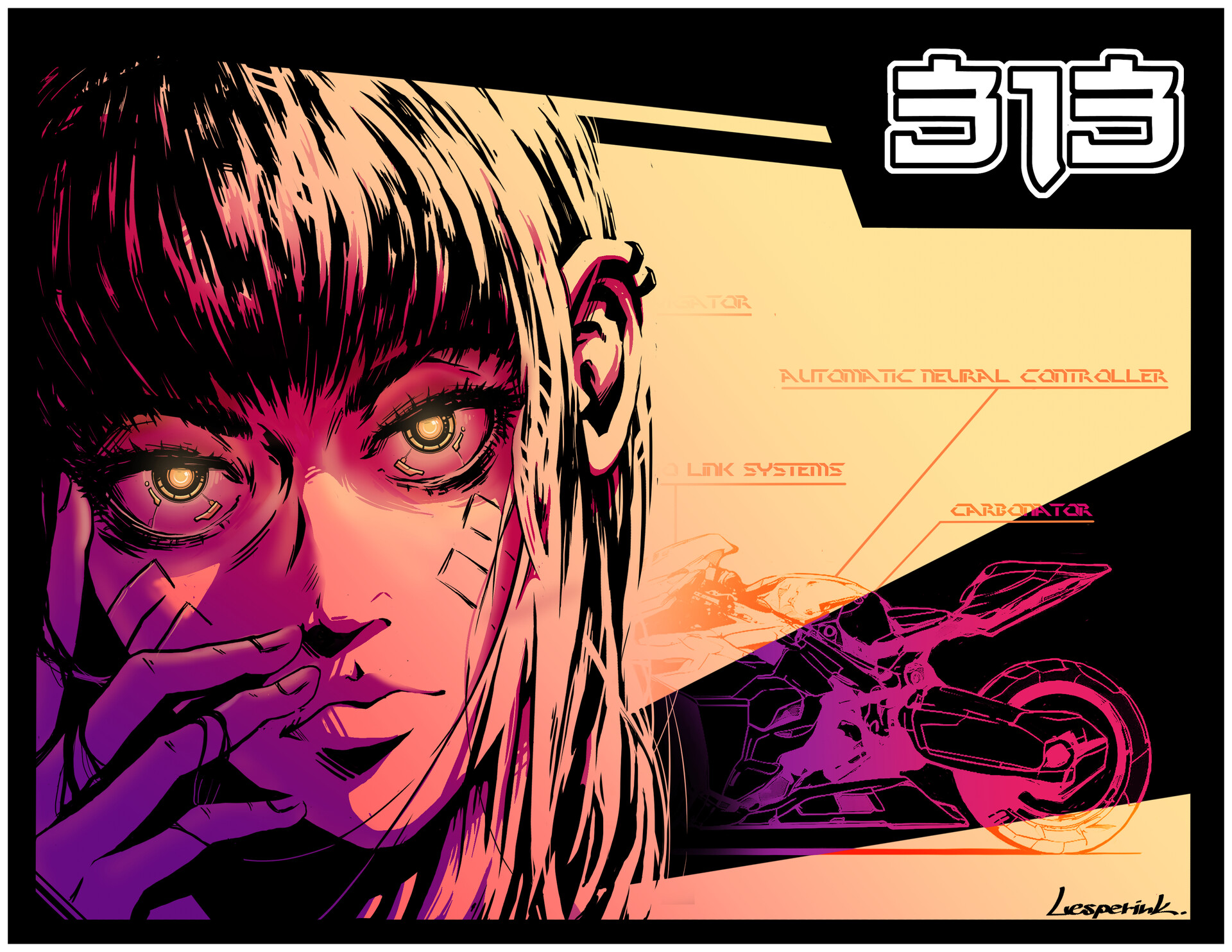ArtStation Reiko ignition.
