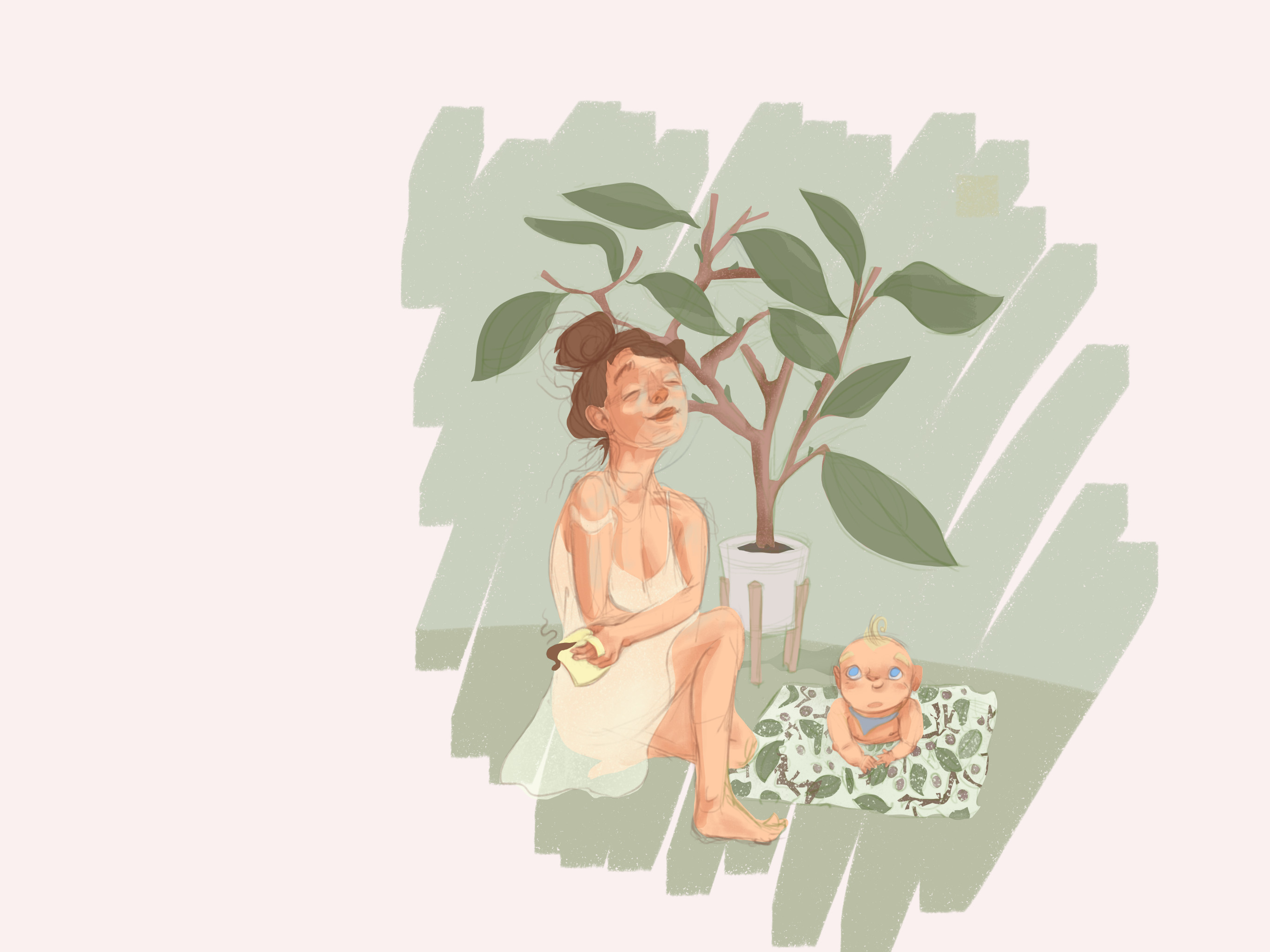 Just needing a moment to draw