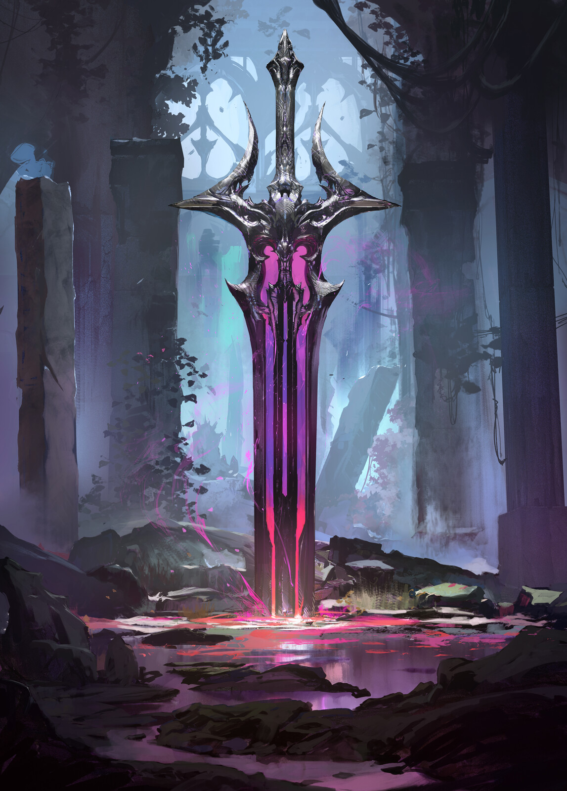 SorrowEnd fantasy sword workshop