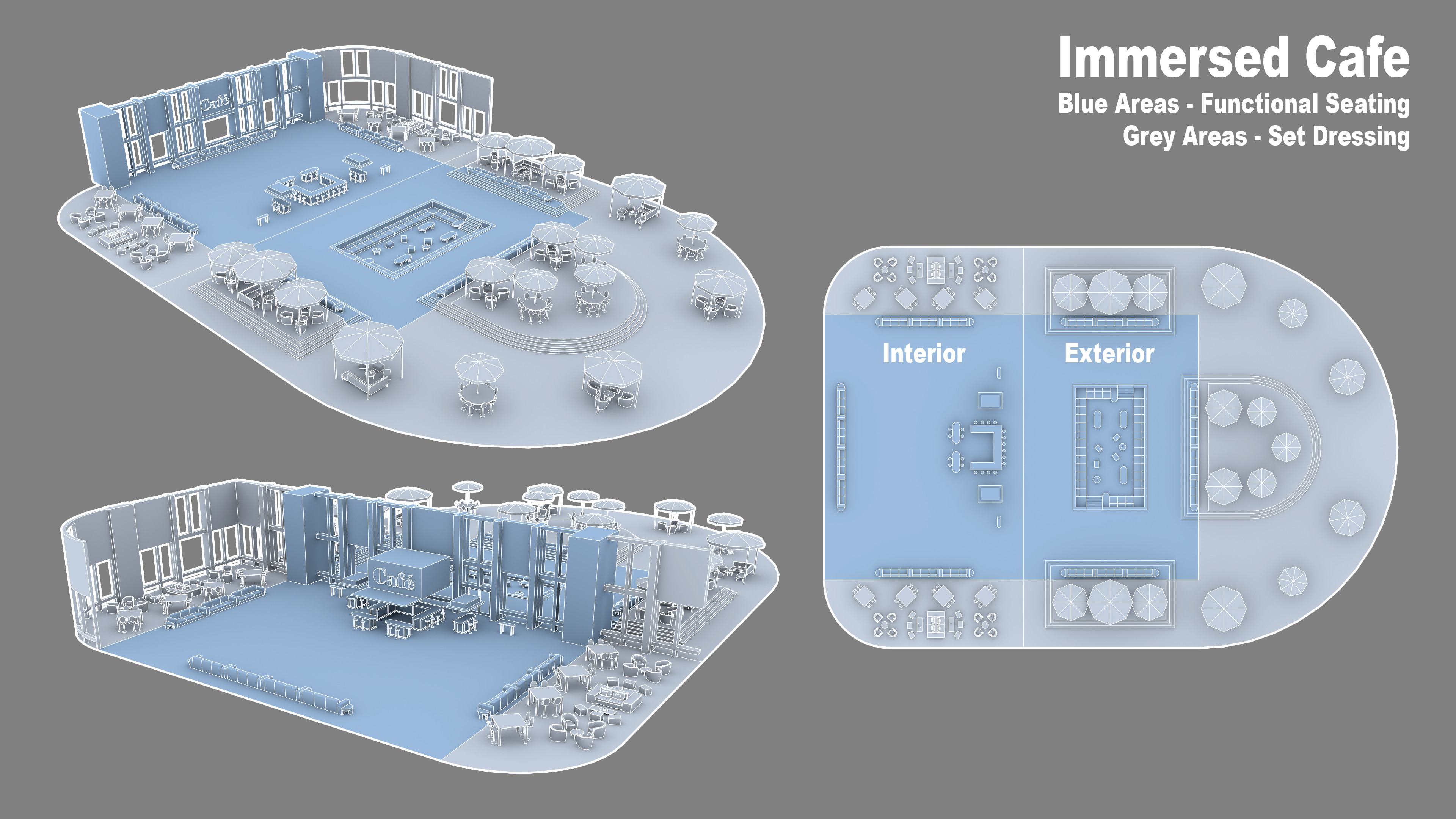 Immersed Cafe 2.0 3D Sketch