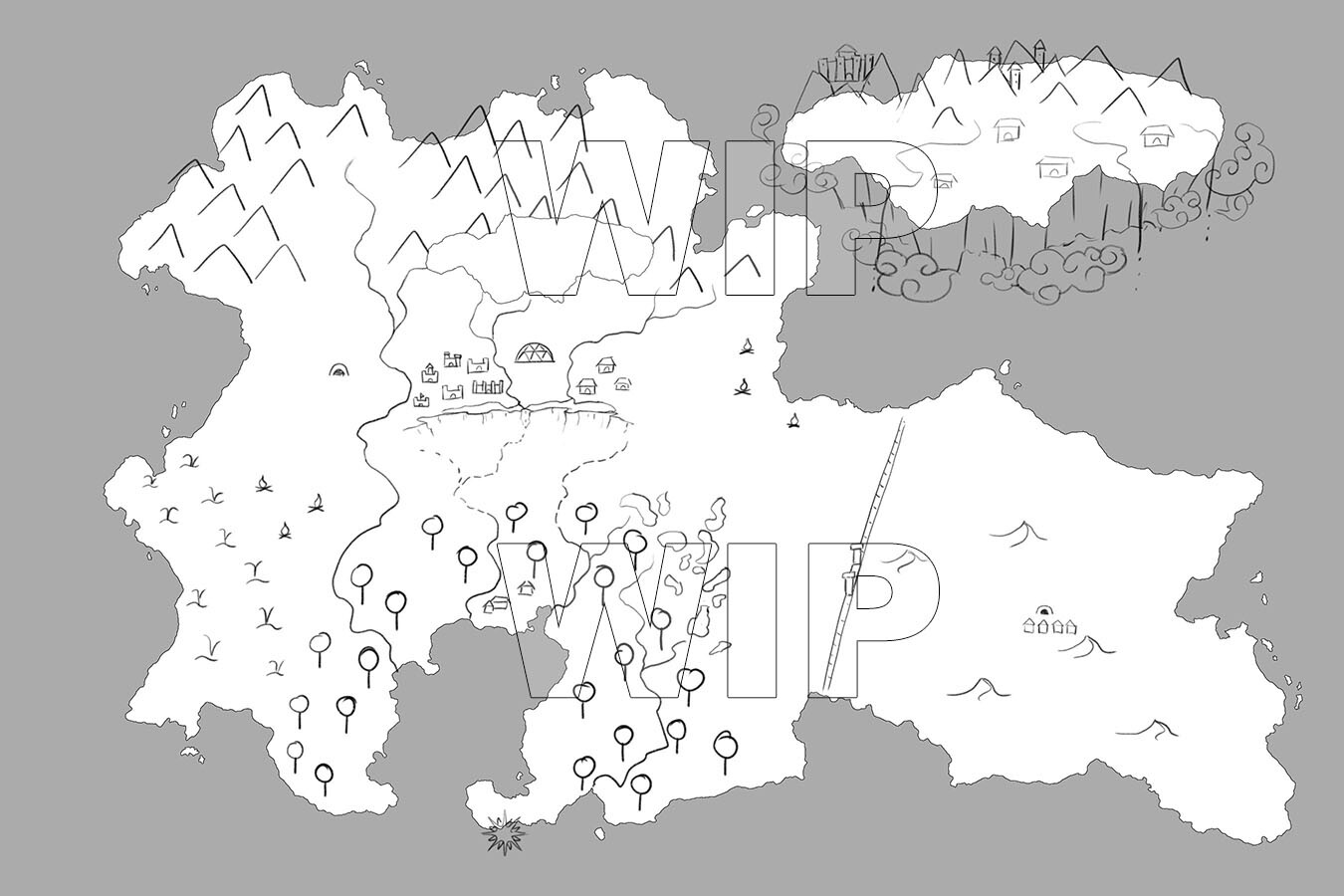 revised sketch after feedback