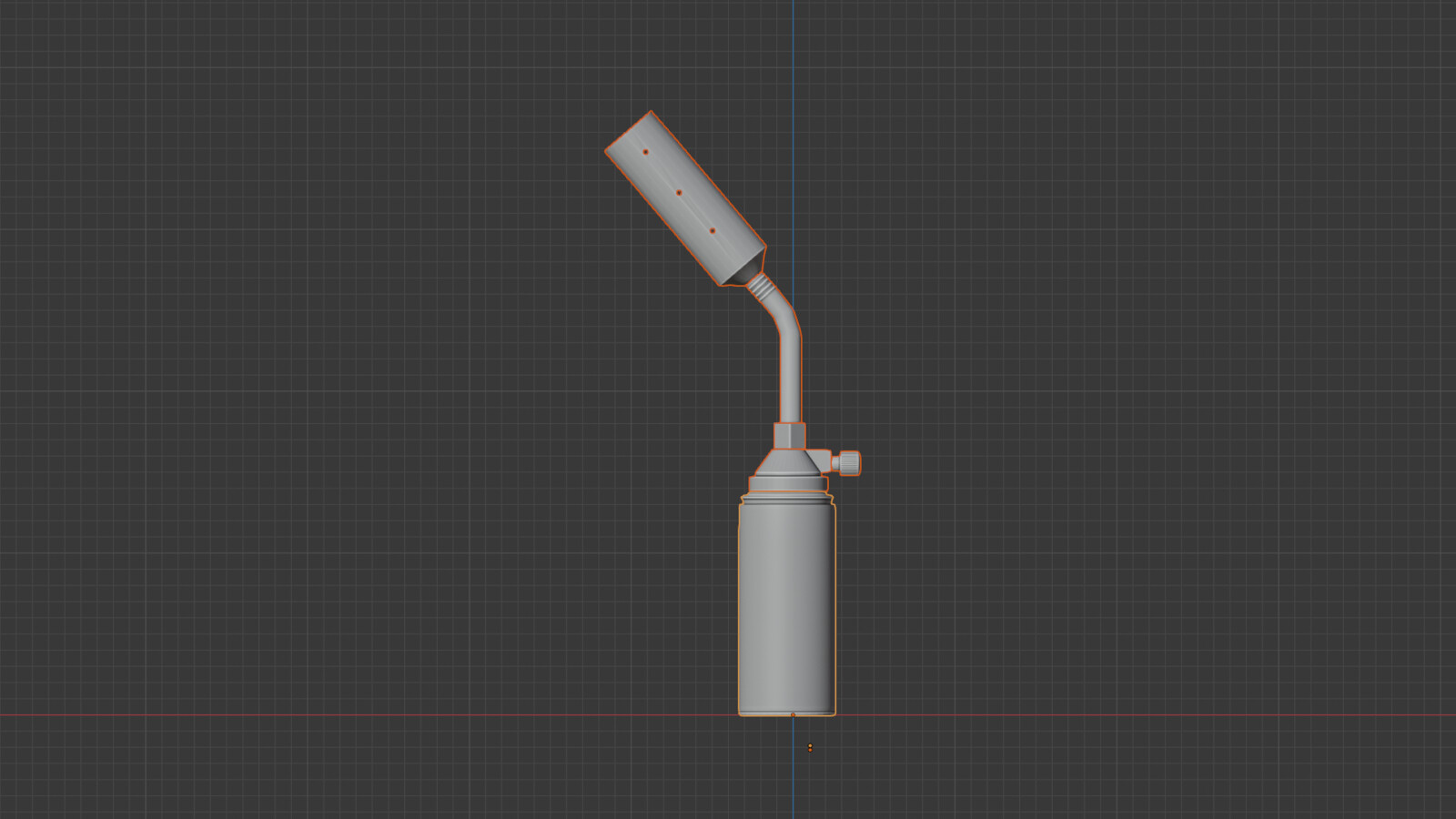 Realistic 3D Gas Cartridge ViewPort