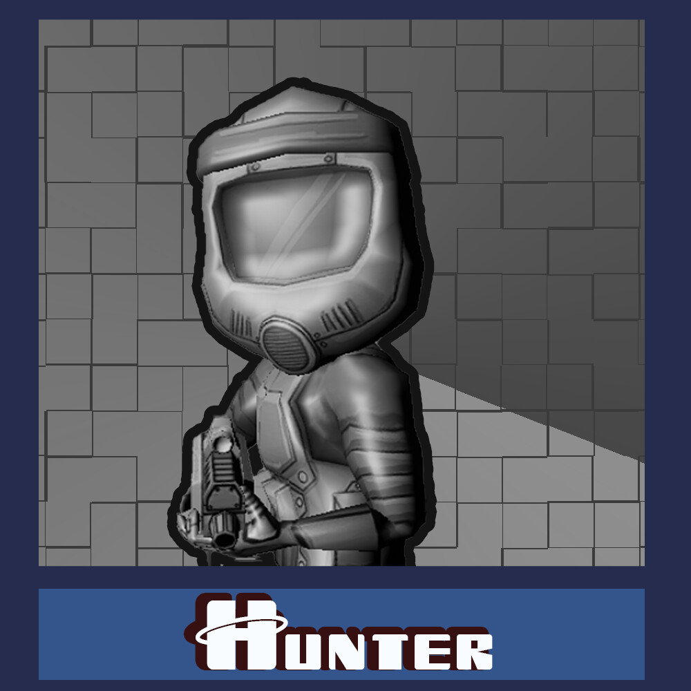Hunter has no more action points